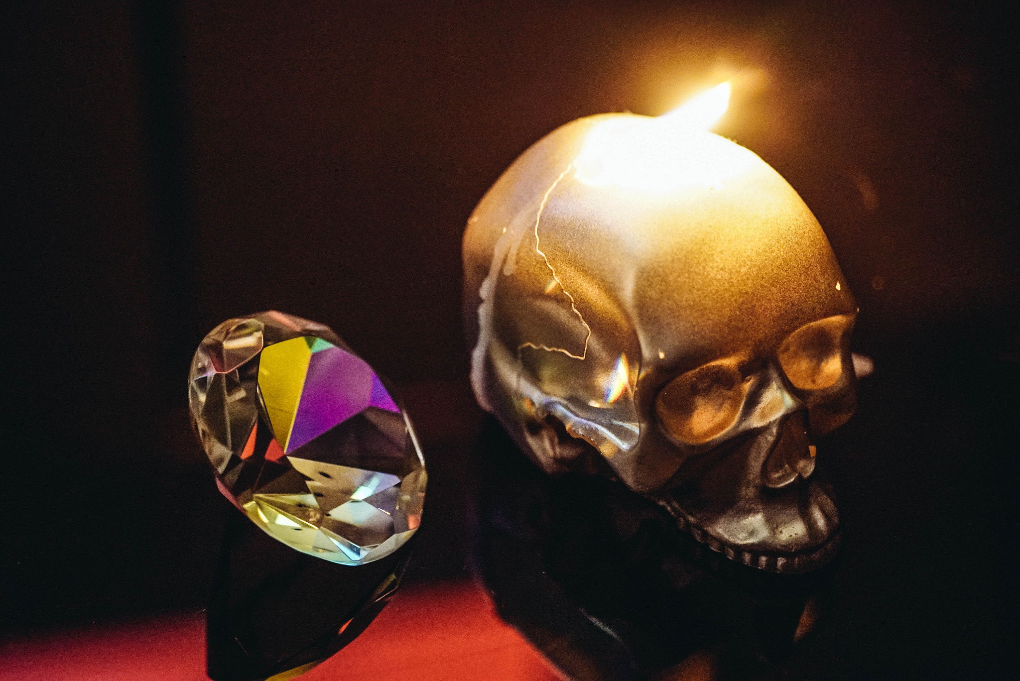 Sony a7S II sample photo. Skull & prism photography
