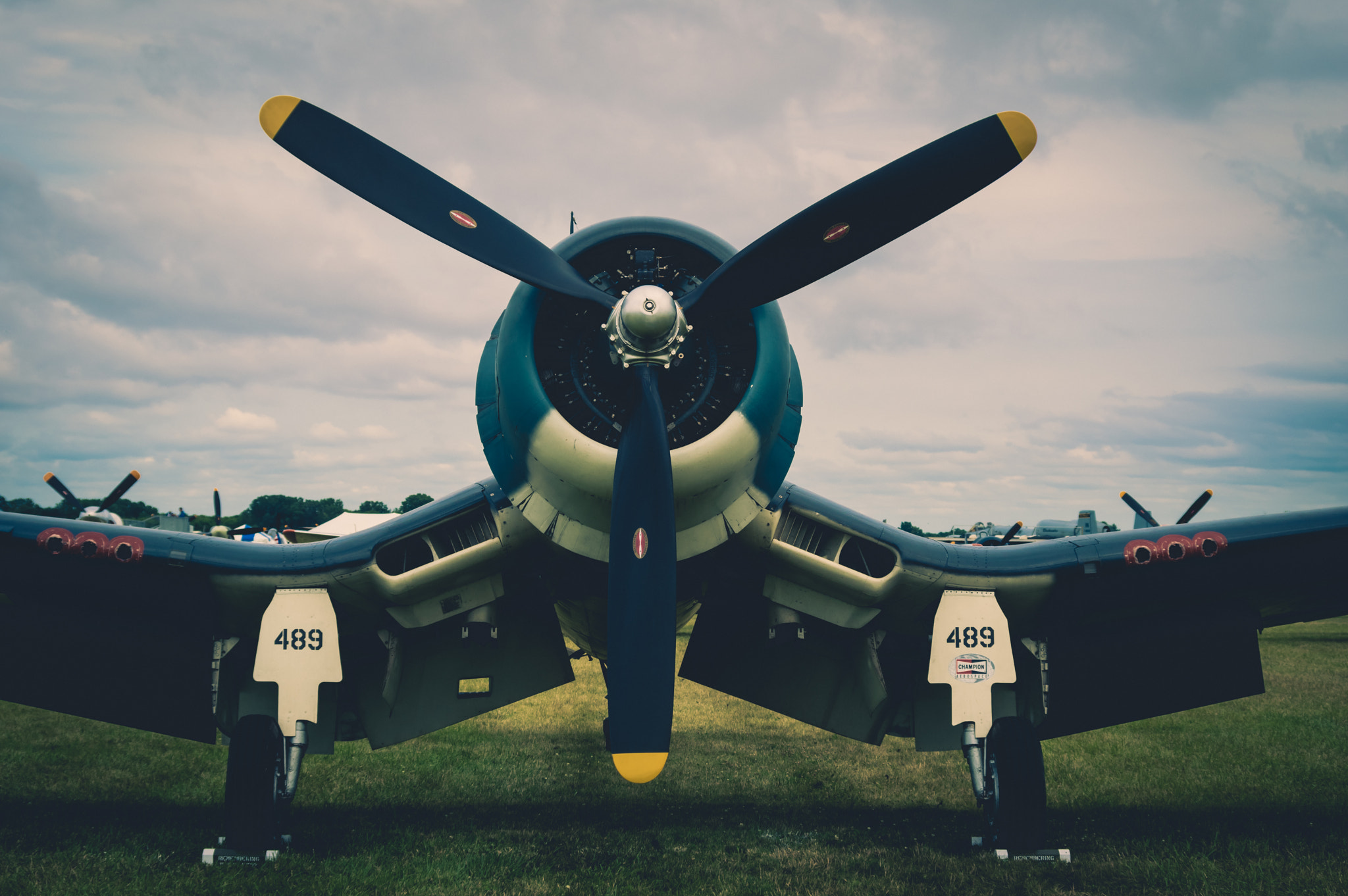 smc Pentax-DA L 50-200mm F4-5.6 ED WR sample photo. Us navy f4u corsair at eaa airventure 2106 in oshkosh photography