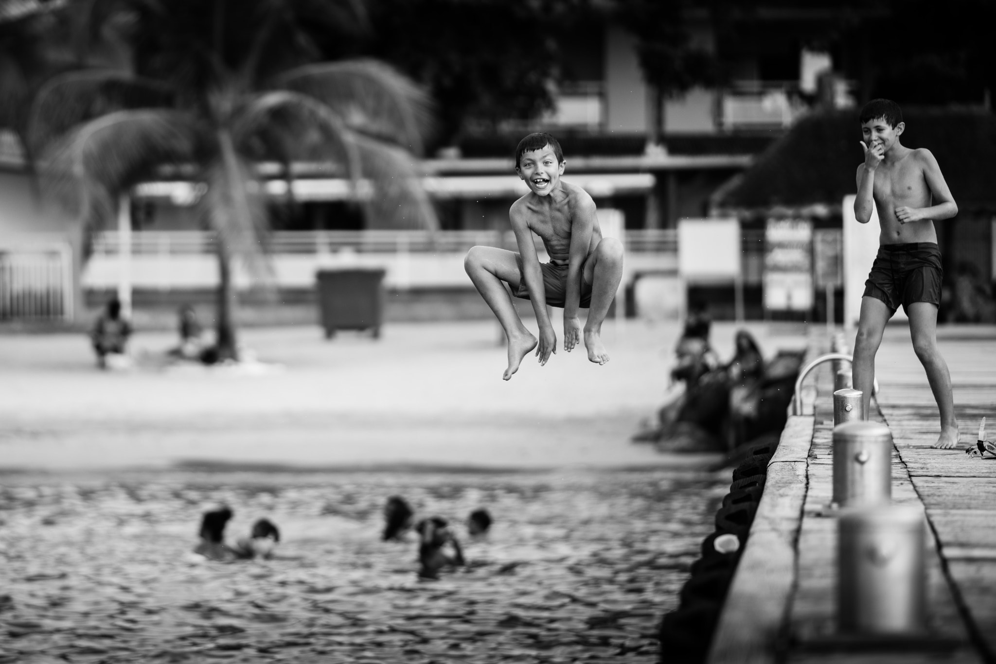 Sony a7R II + Canon EF 135mm F2L USM sample photo. Frog jump photography