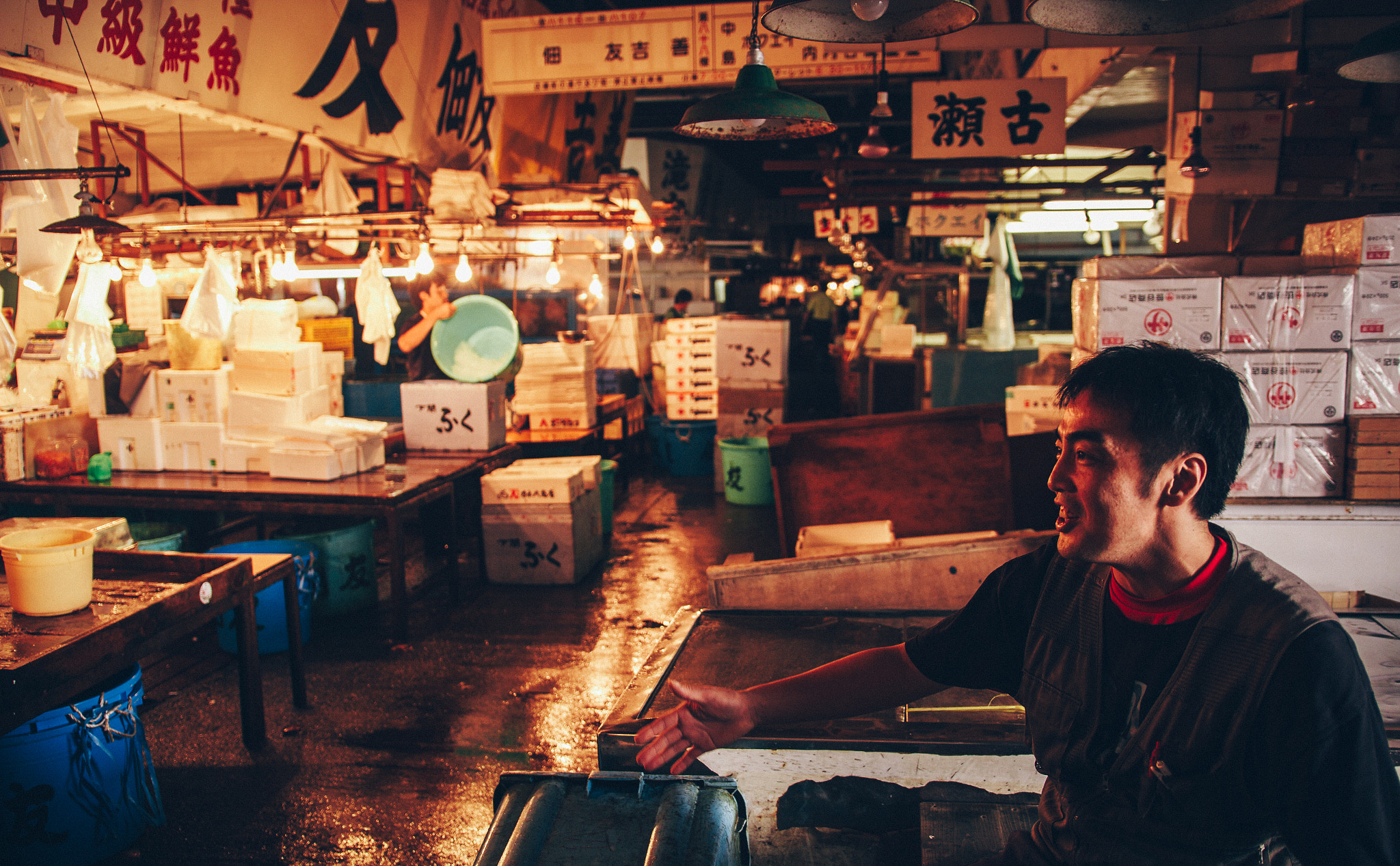 Sigma 18-35mm f/1.8 DC HSM sample photo. The fish merchant photography
