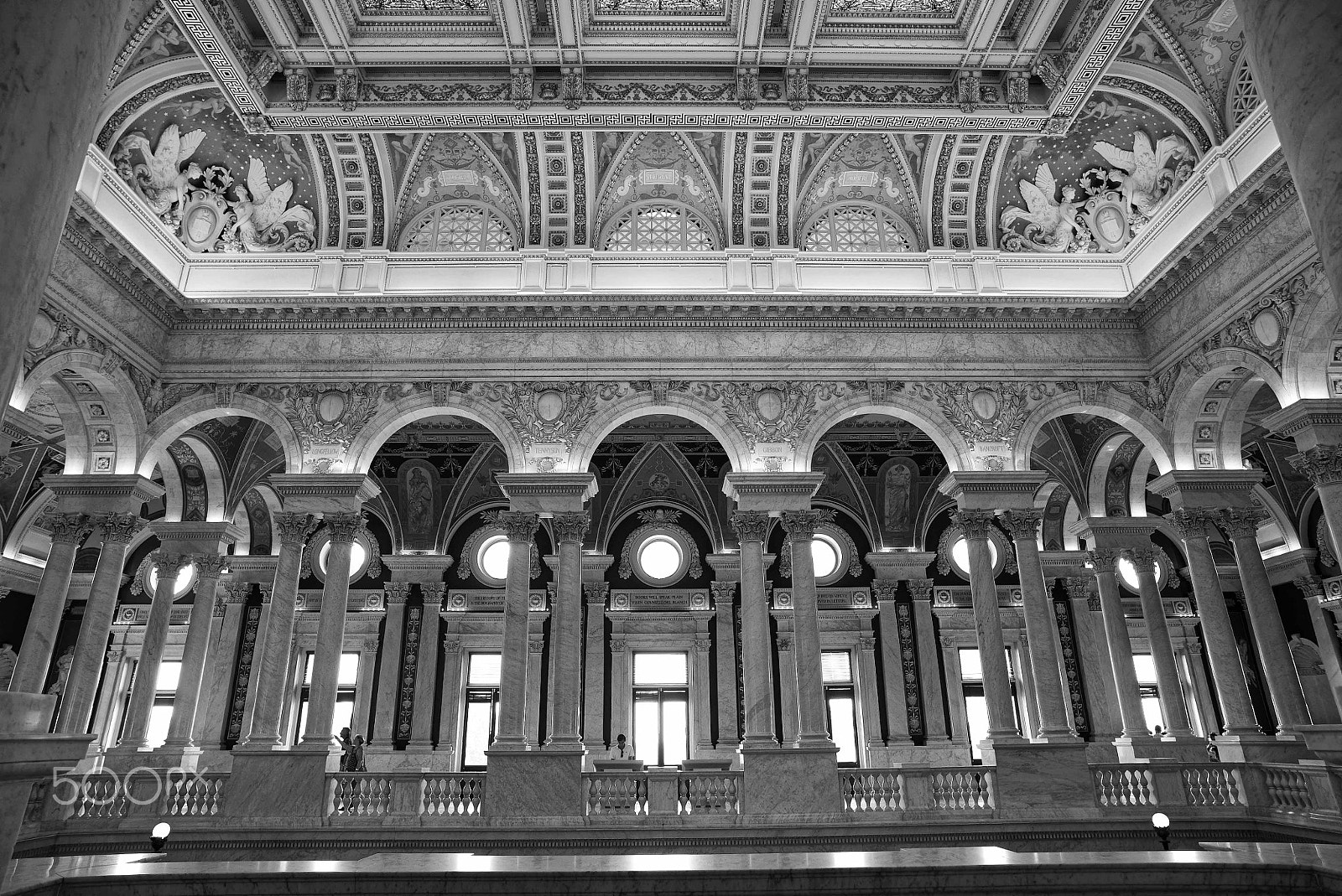 Sony a7S II sample photo. Jefferson library photography