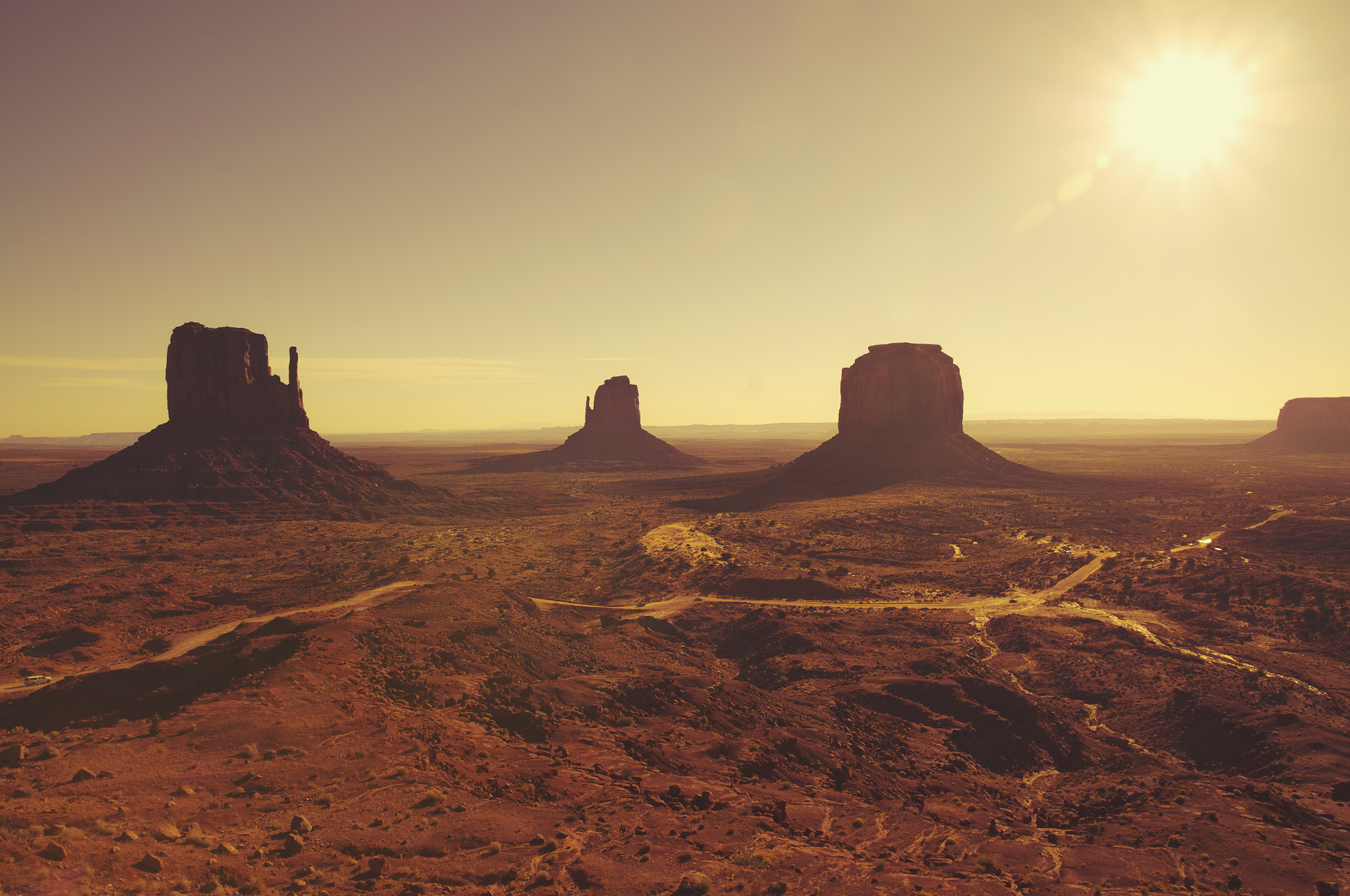 Nikon D300 sample photo. Monument valley photography