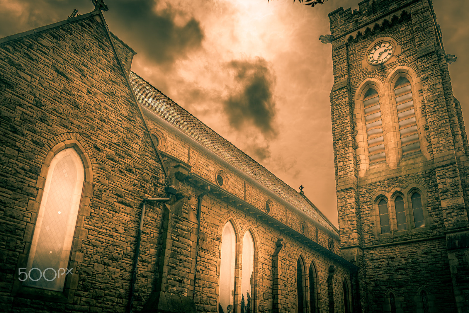 Nikon D800 + Nikon AF Nikkor 28mm F2.8D sample photo. St marks church in the light of the afternoon photography
