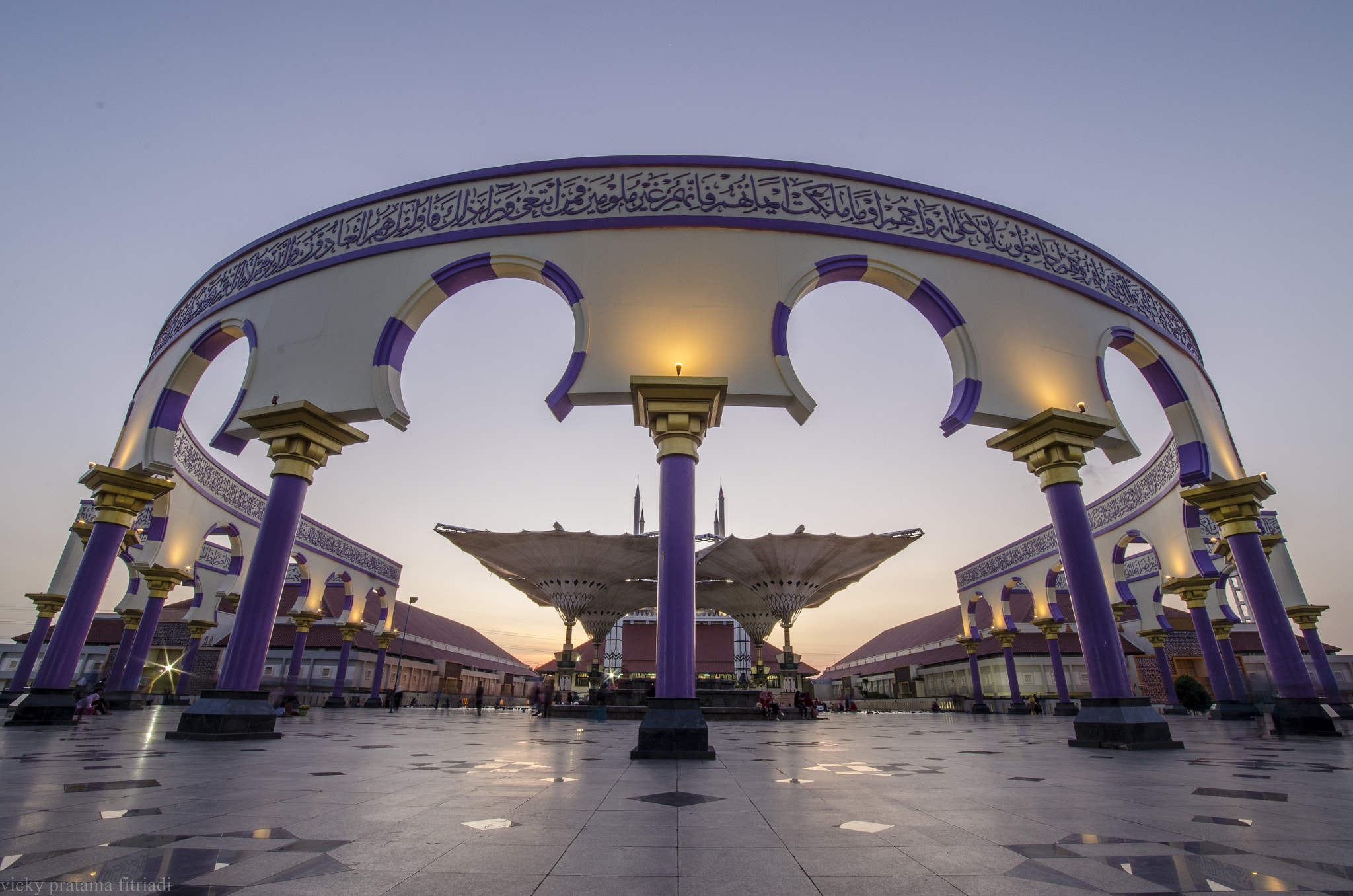 Samyang 14mm F2.8 ED AS IF UMC sample photo. Great mosque of central java photography
