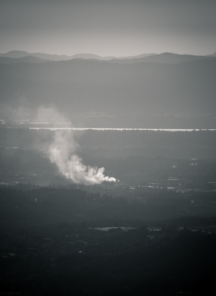 Olympus OM-D E-M10 sample photo. Smoke photography