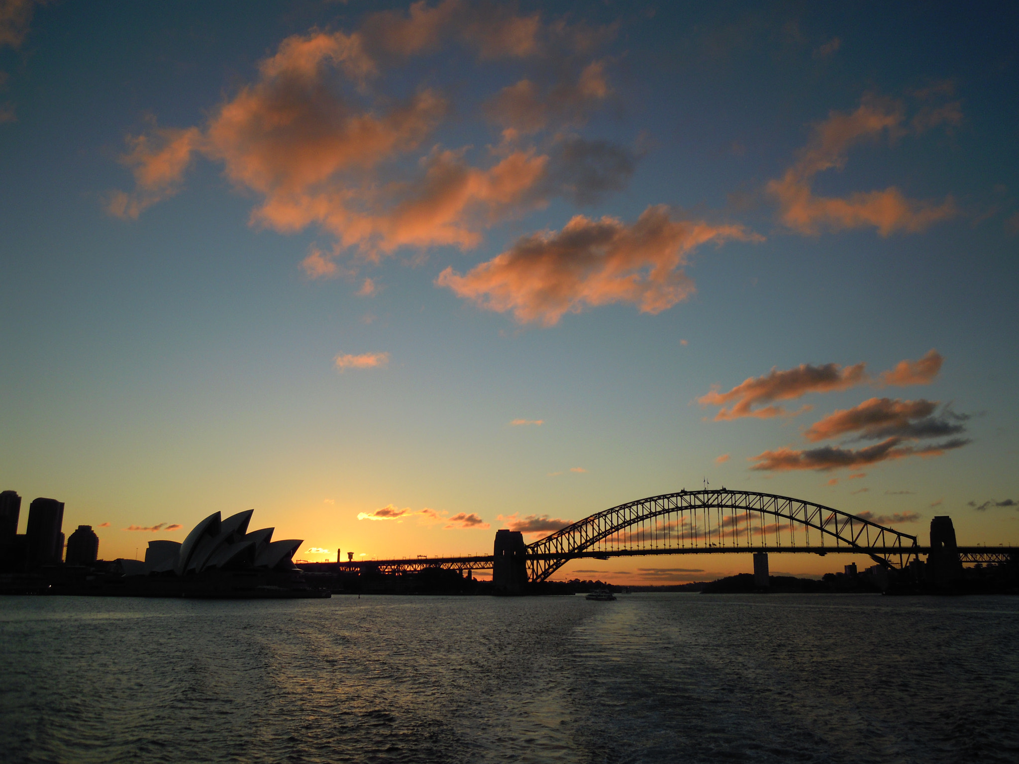 Nikon Coolpix S640 sample photo. Sydney harbour photography
