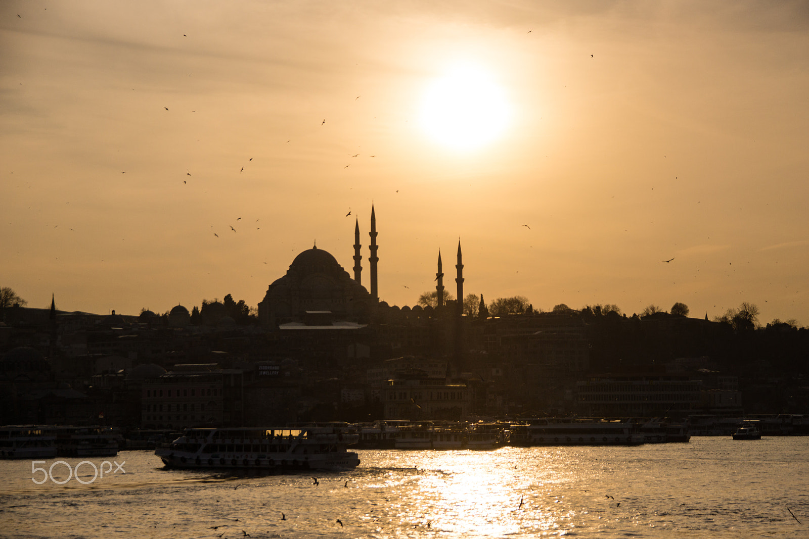 Sony SLT-A65 (SLT-A65V) sample photo. Istanbul dusk photography