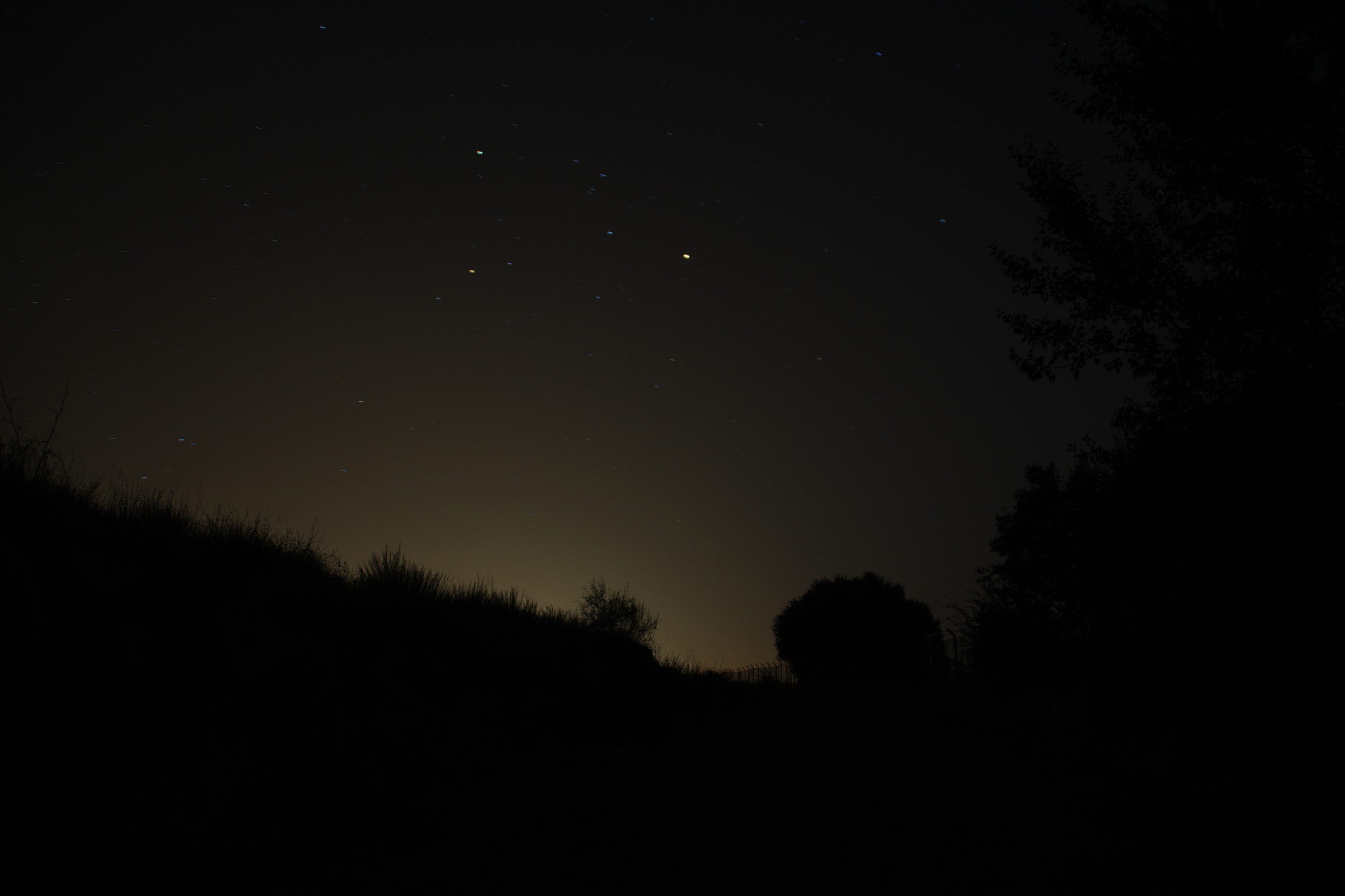 Tamron AF 18-200mm F3.5-6.3 XR Di II LD Aspherical (IF) Macro sample photo. Cielo nocturno con marte photography