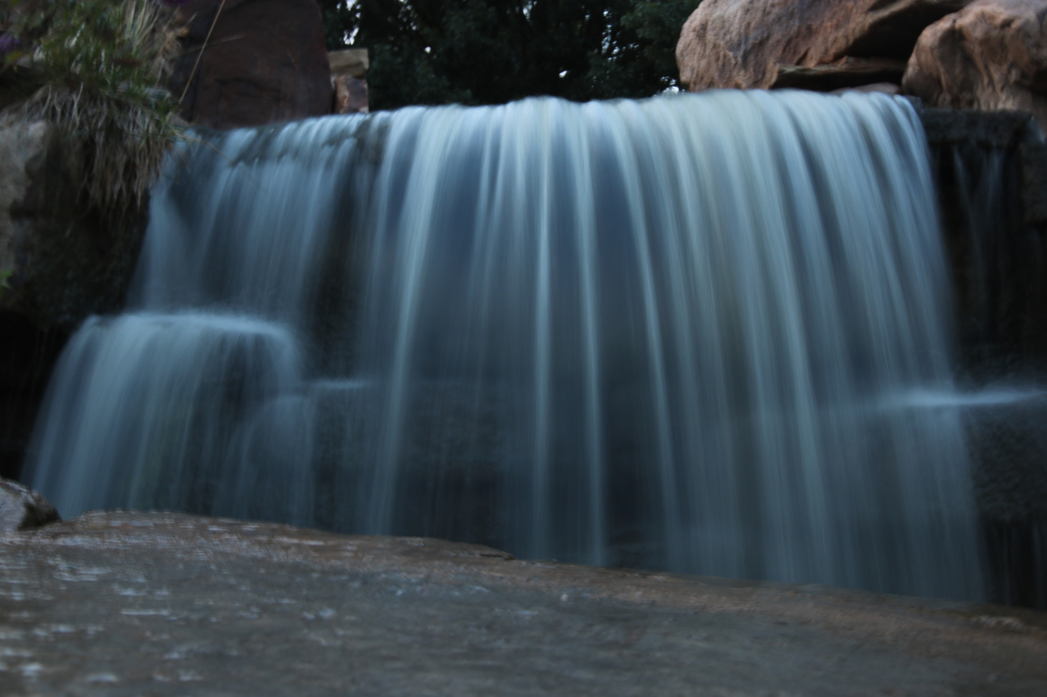 Canon EOS 750D (EOS Rebel T6i / EOS Kiss X8i) sample photo. Summer waterfall photography