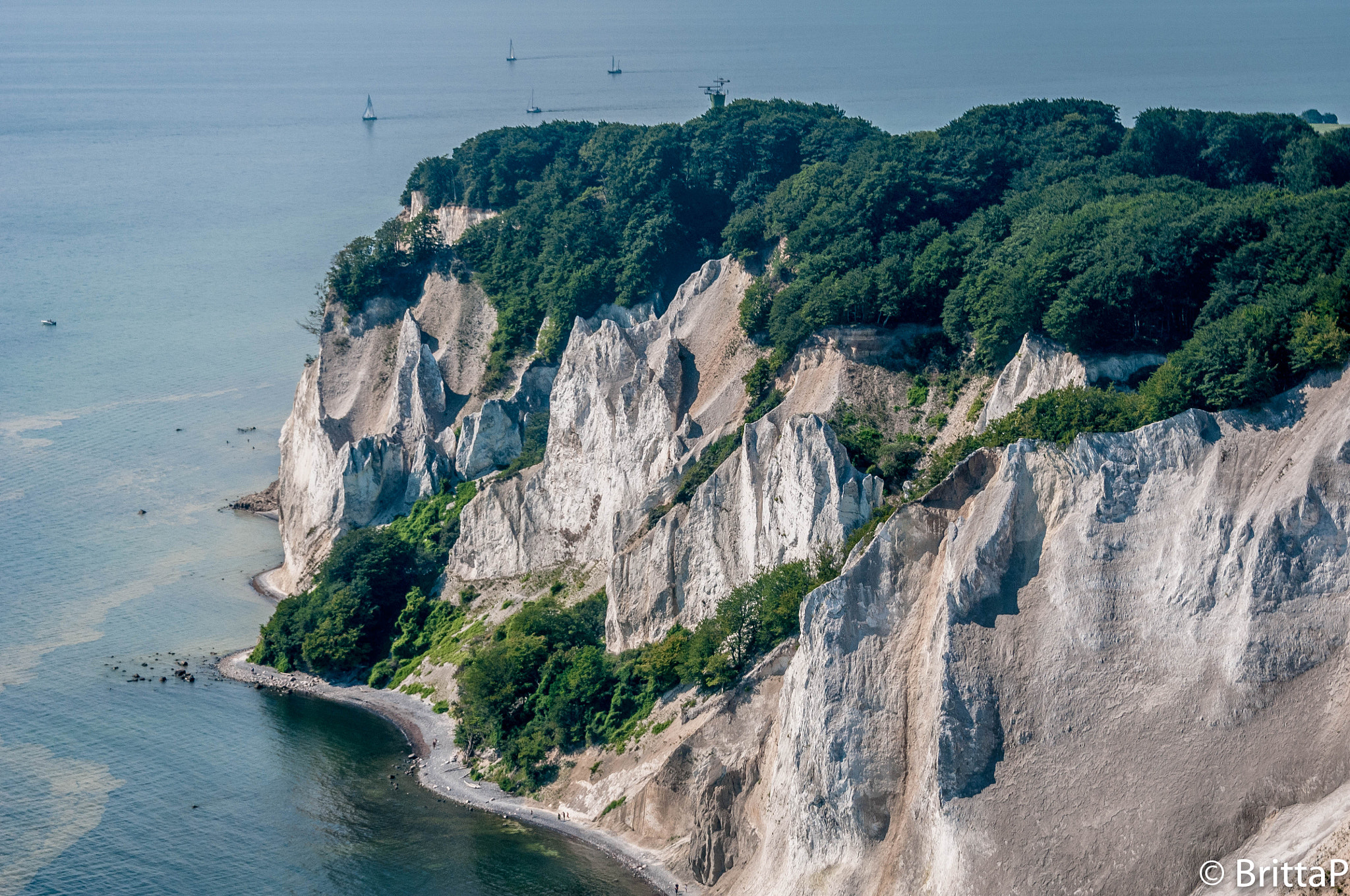 Nikon D300S sample photo. Møns klint photography