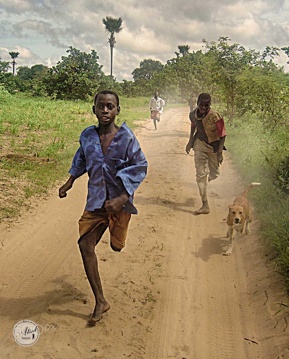 Sony DSC-P92 sample photo. Gambia photography