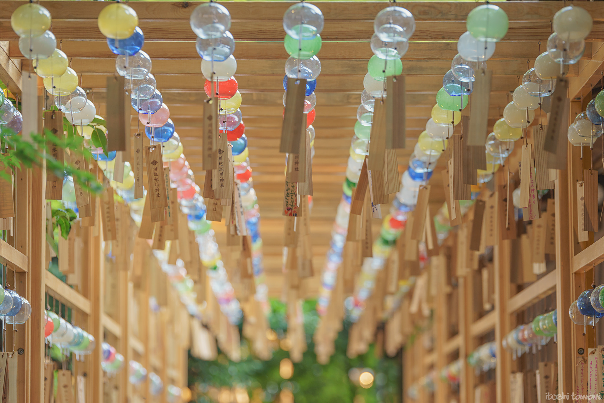 Tamron SP 70-200mm F2.8 Di VC USD sample photo. Wind bells corridor photography