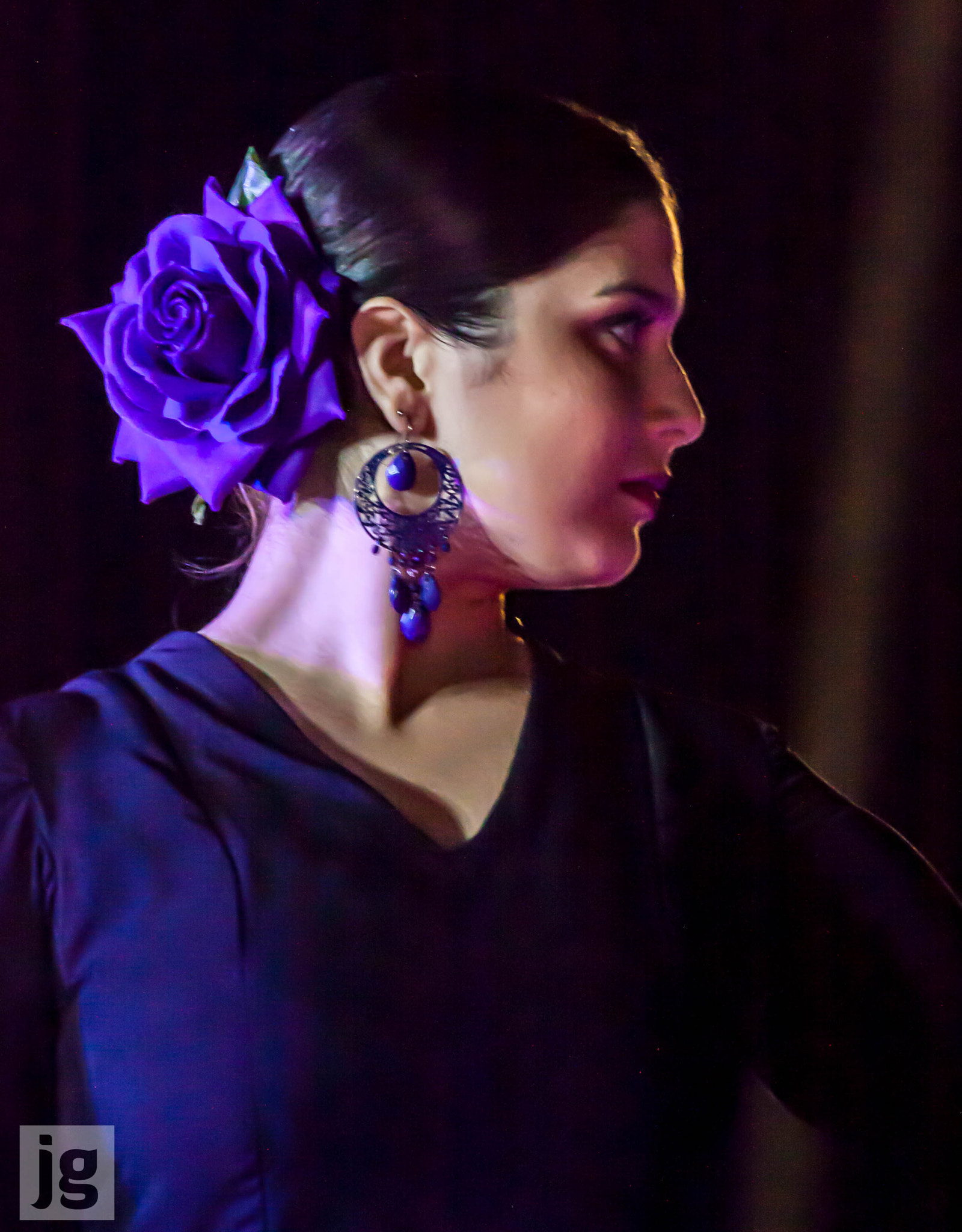 Canon EF 70-300mm F4-5.6 IS USM sample photo. Flamenco dancer photography