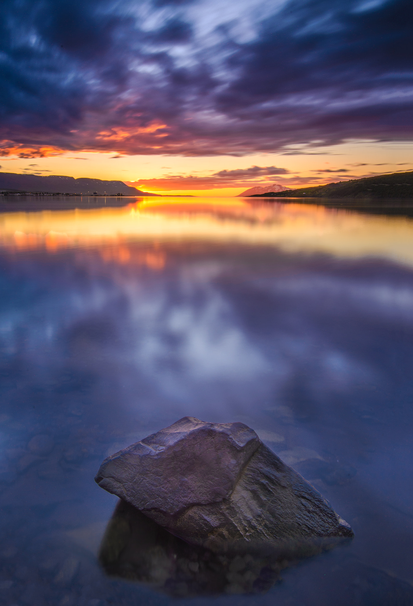 Nikon D610 + Tokina AT-X 17-35mm F4 Pro FX sample photo. Midnight sunset photography