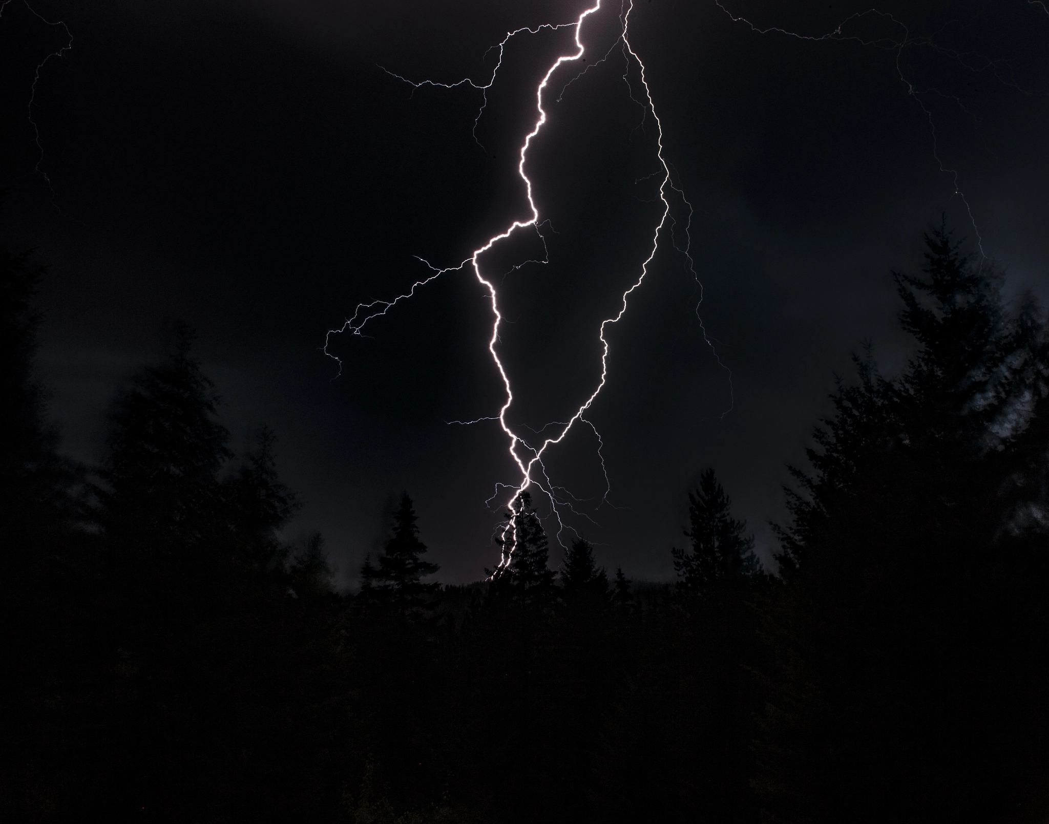 Canon TS-E 24mm f/3.5L sample photo. Lightning photography