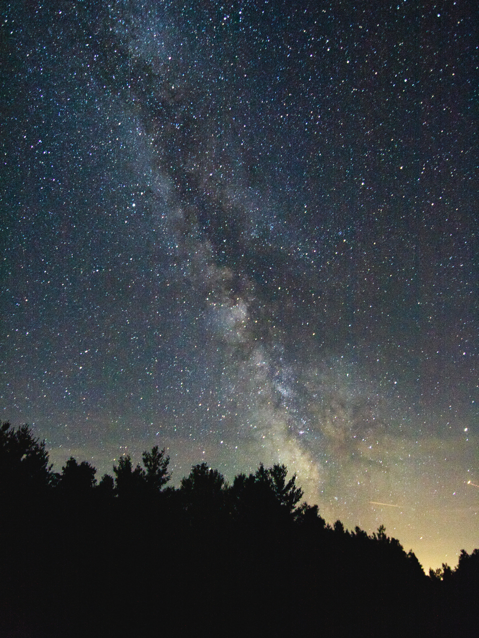 Canon EOS 1000D (EOS Digital Rebel XS / EOS Kiss F) sample photo. Lennox & addington milky way photography