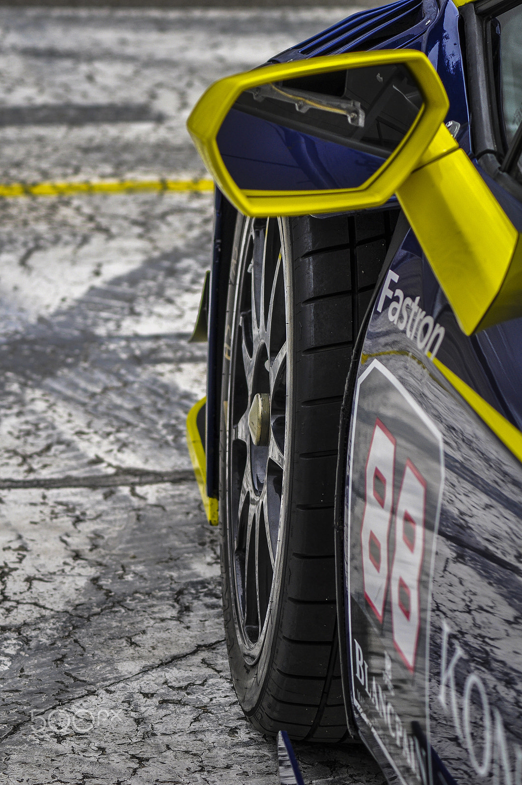 Nikon D5000 sample photo. Lamborghini super trofeo photography