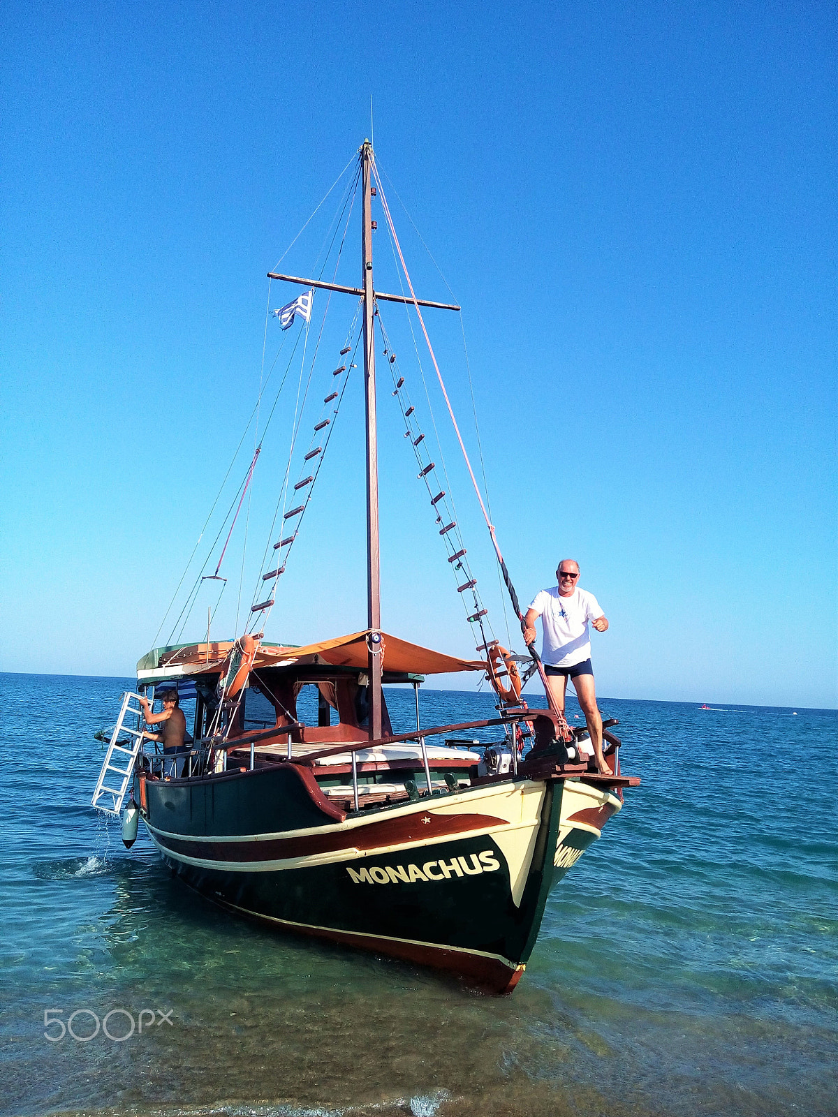 HUAWEI G750-U10 sample photo. Monachus monachus cruise boat photography