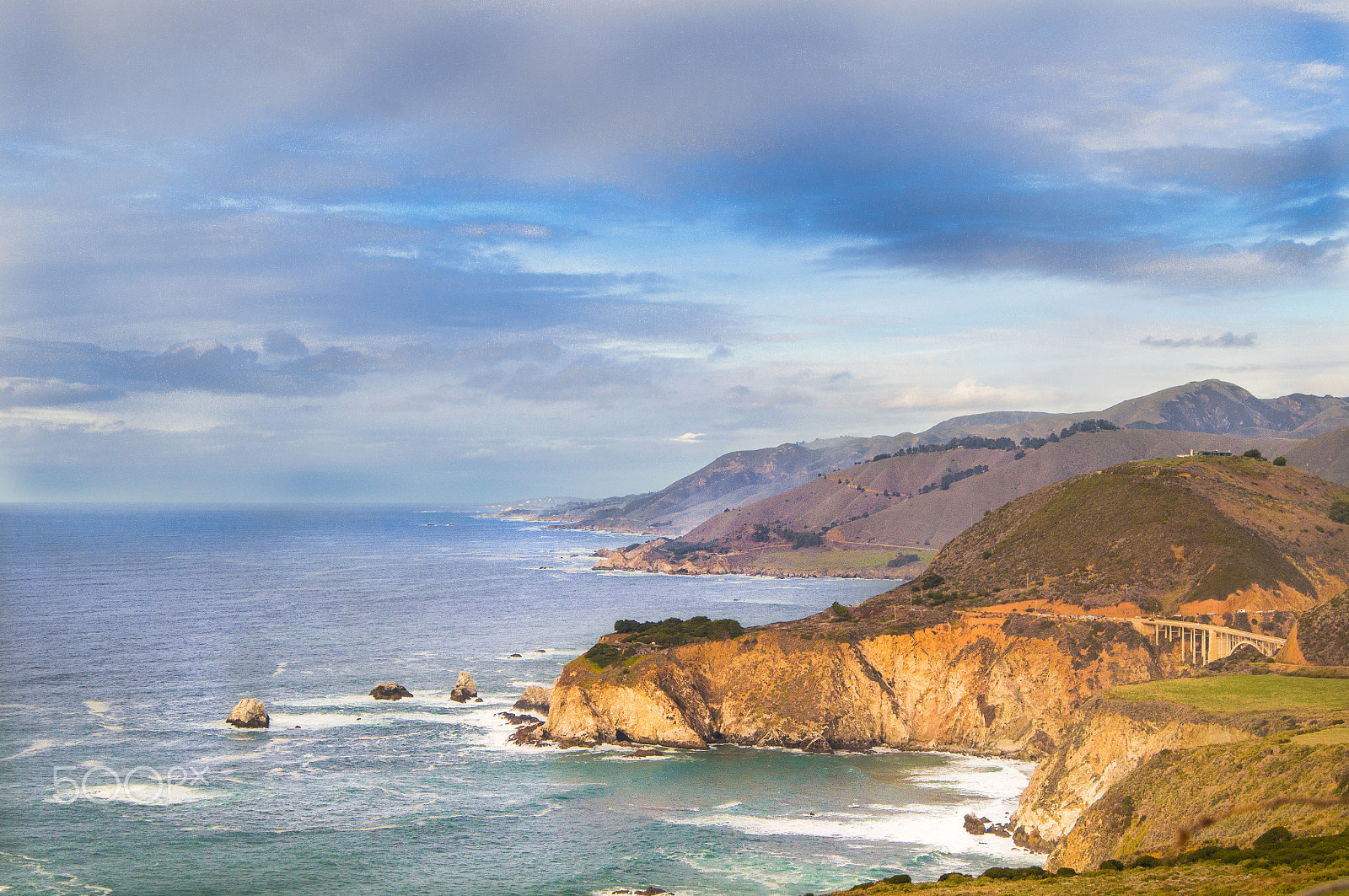 Sony SLT-A35 sample photo. Bixby bridge photography