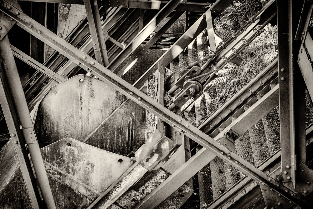 Sony Alpha DSLR-A700 sample photo. Old steel mill photography