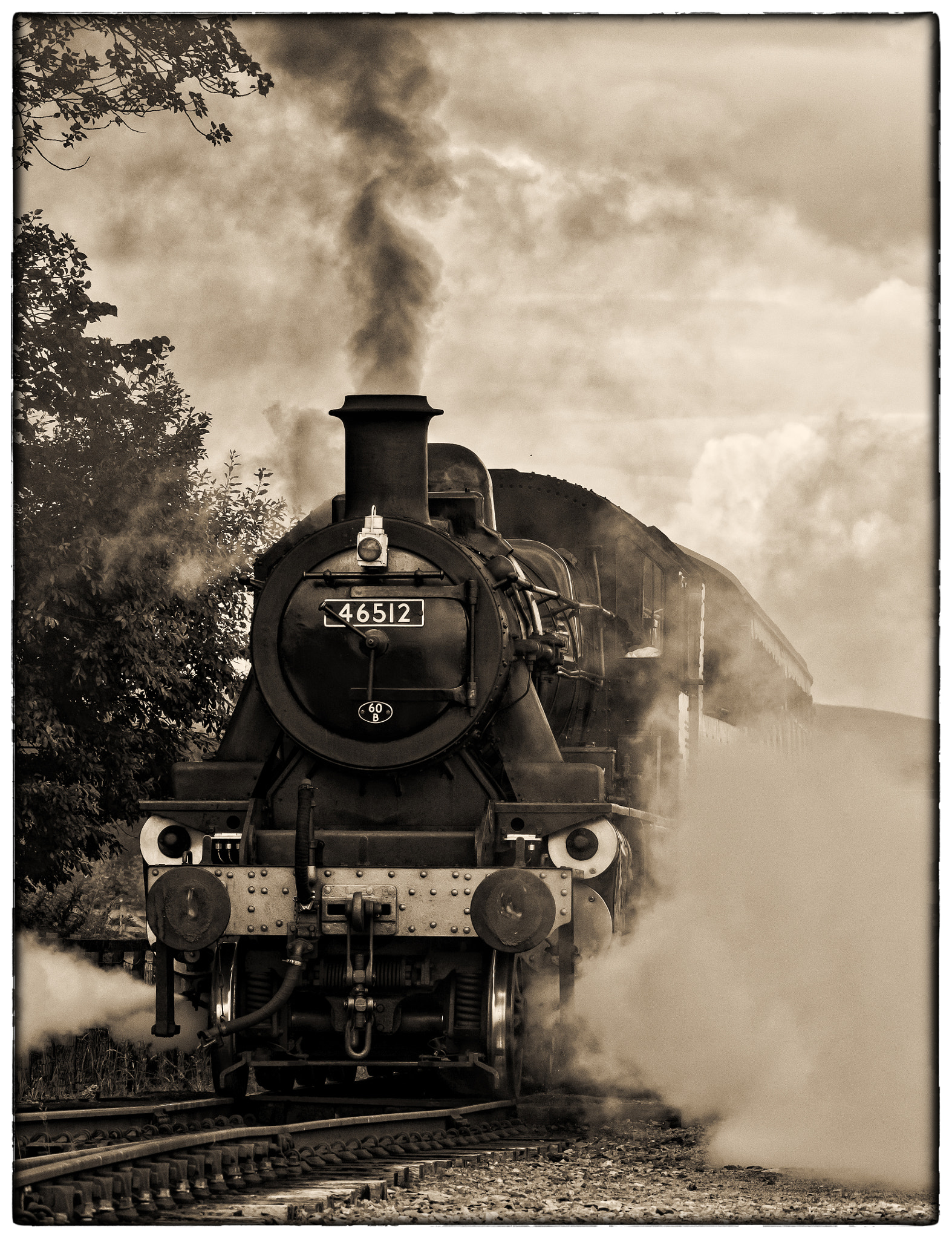 Tamron SP 150-600mm F5-6.3 Di VC USD sample photo. Strathspey steam engine photography