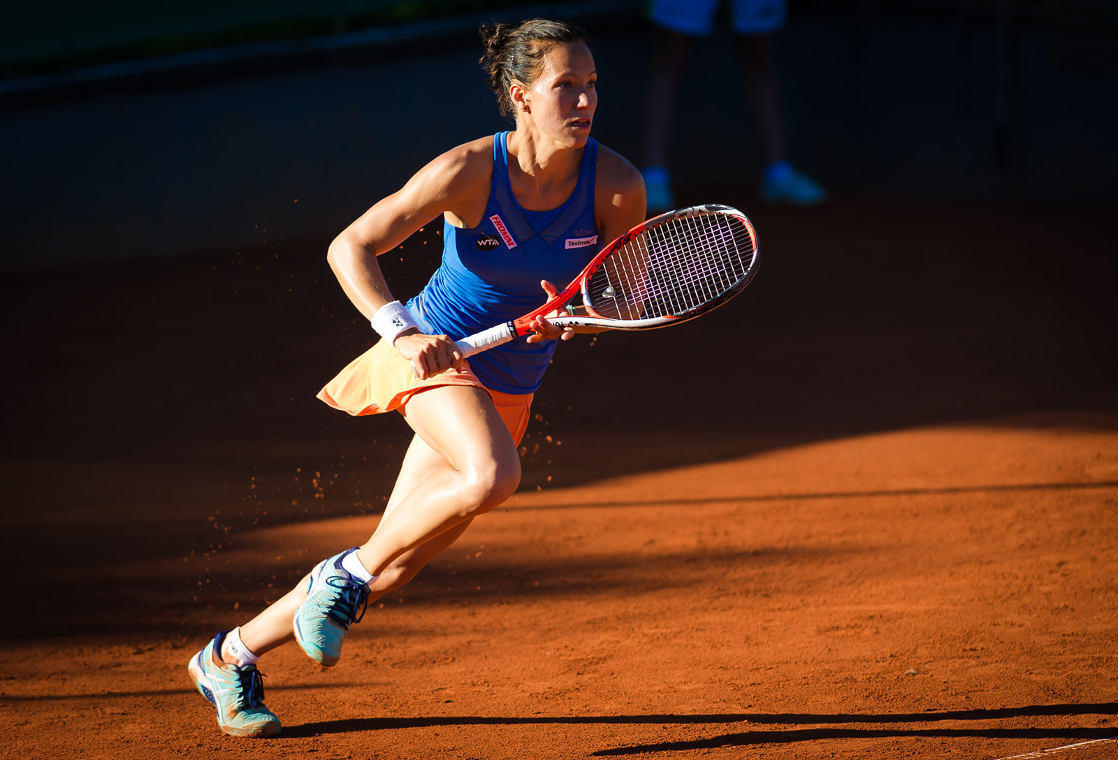Nikon AF-S Nikkor 300mm F2.8G ED VR II sample photo. Victorija golubic - twilight tennis photography
