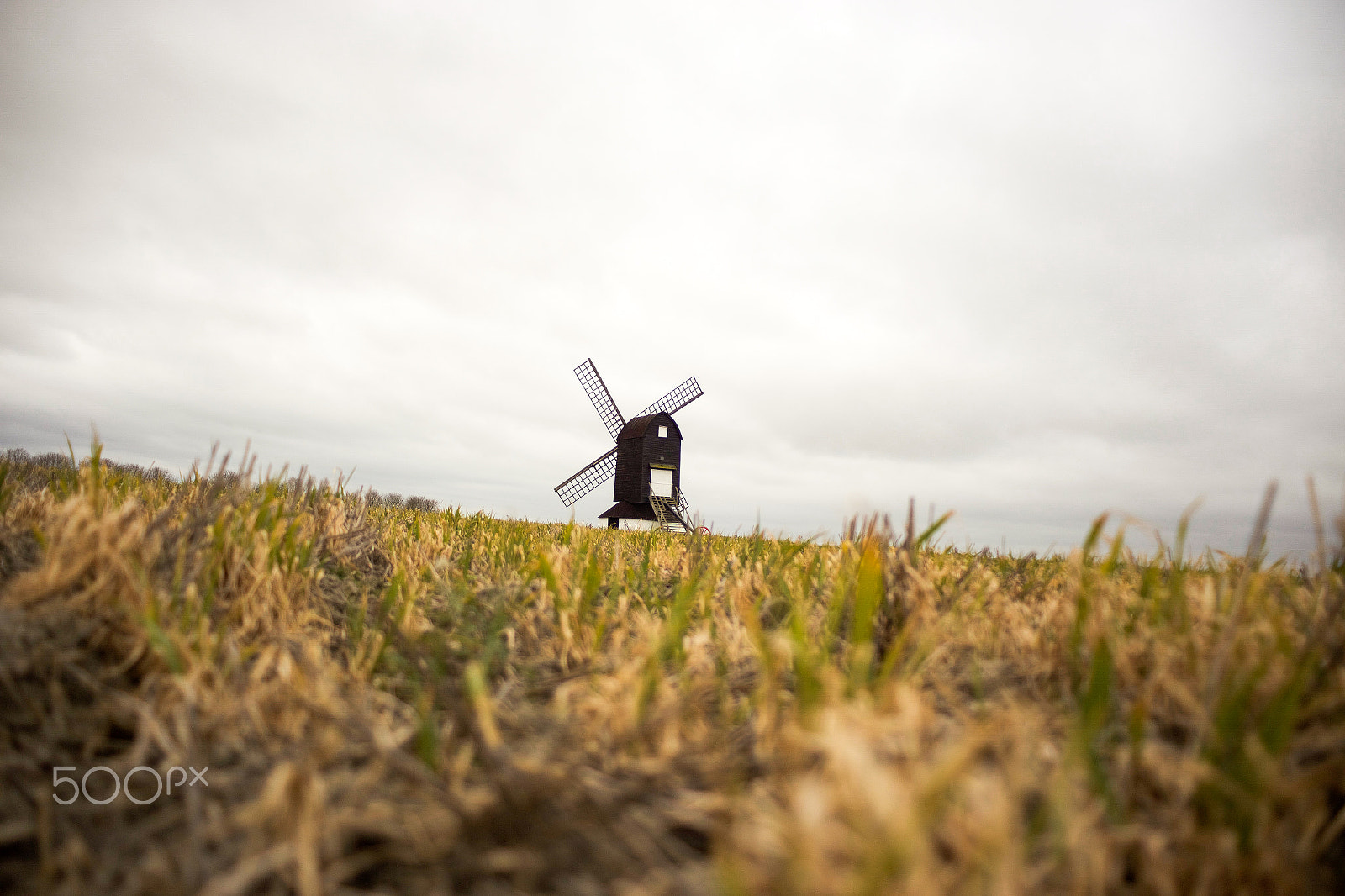 Canon EF 28-80mm f/3.5-5.6 sample photo. Pitstone windmill photography
