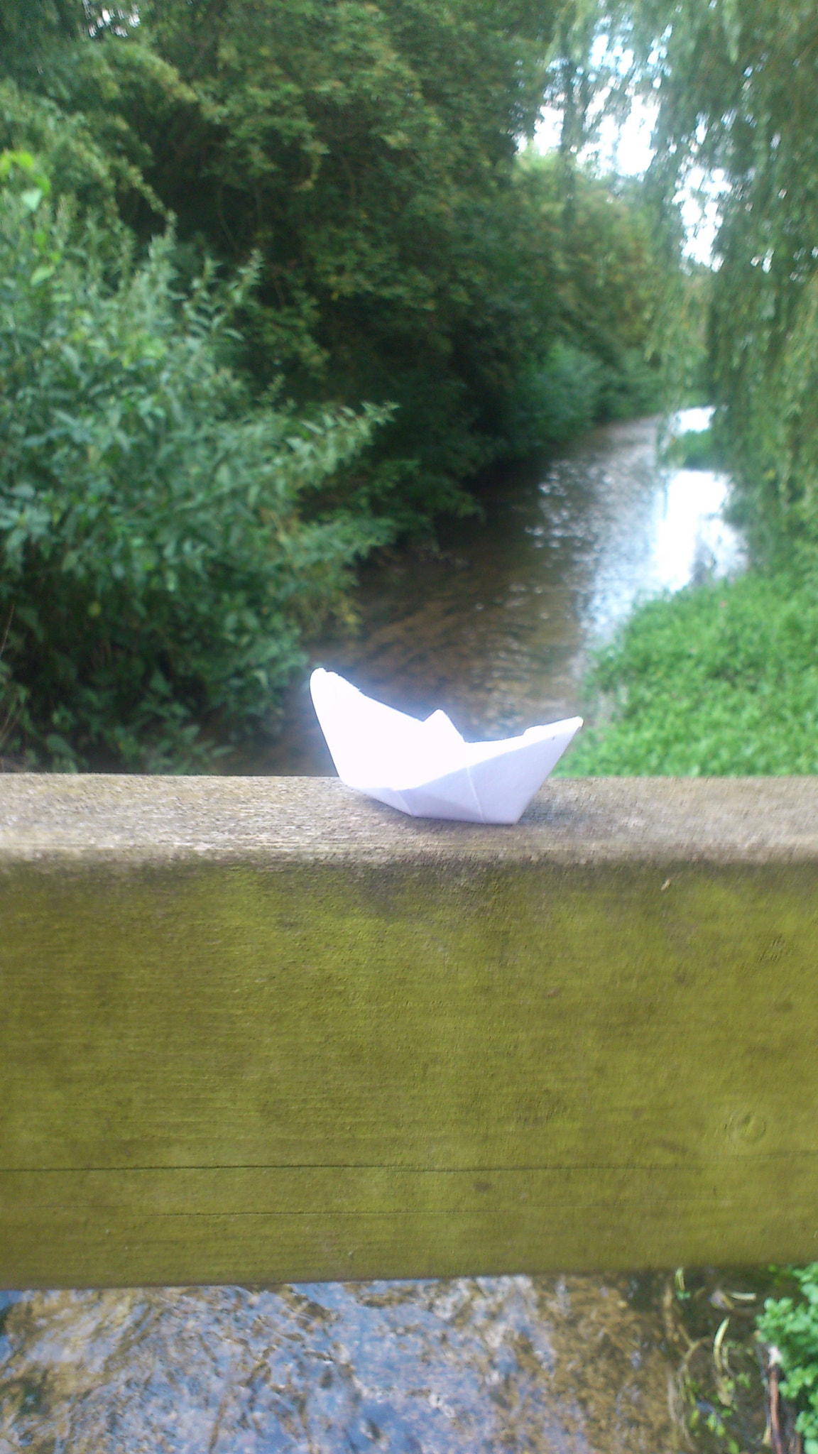 Sony Ericsson Xperia arc S sample photo. Paper boat (witney, uk) photography