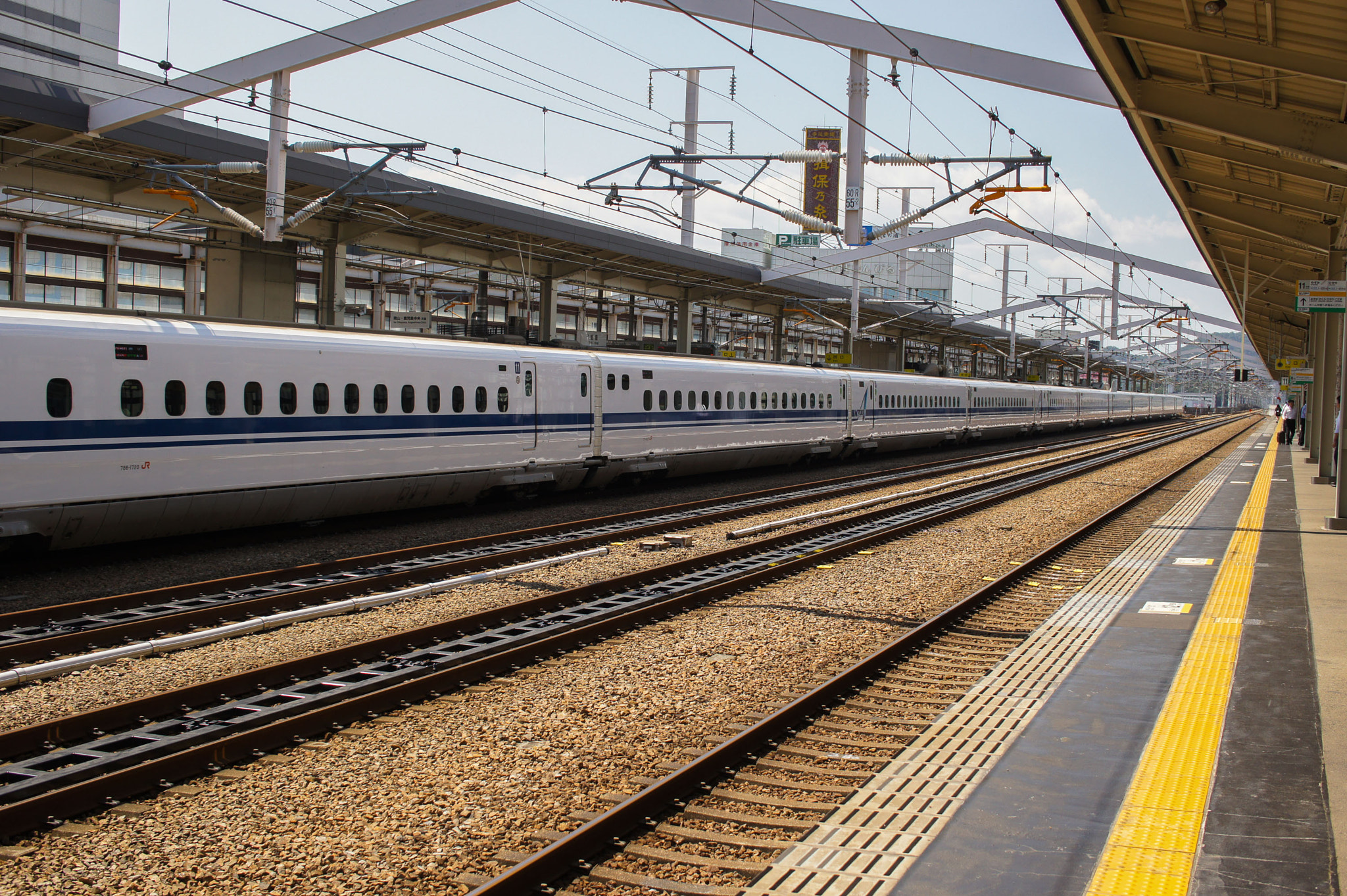 Sony Alpha NEX-5 + Sigma 30mm F2.8 EX DN sample photo. Okayama station photography