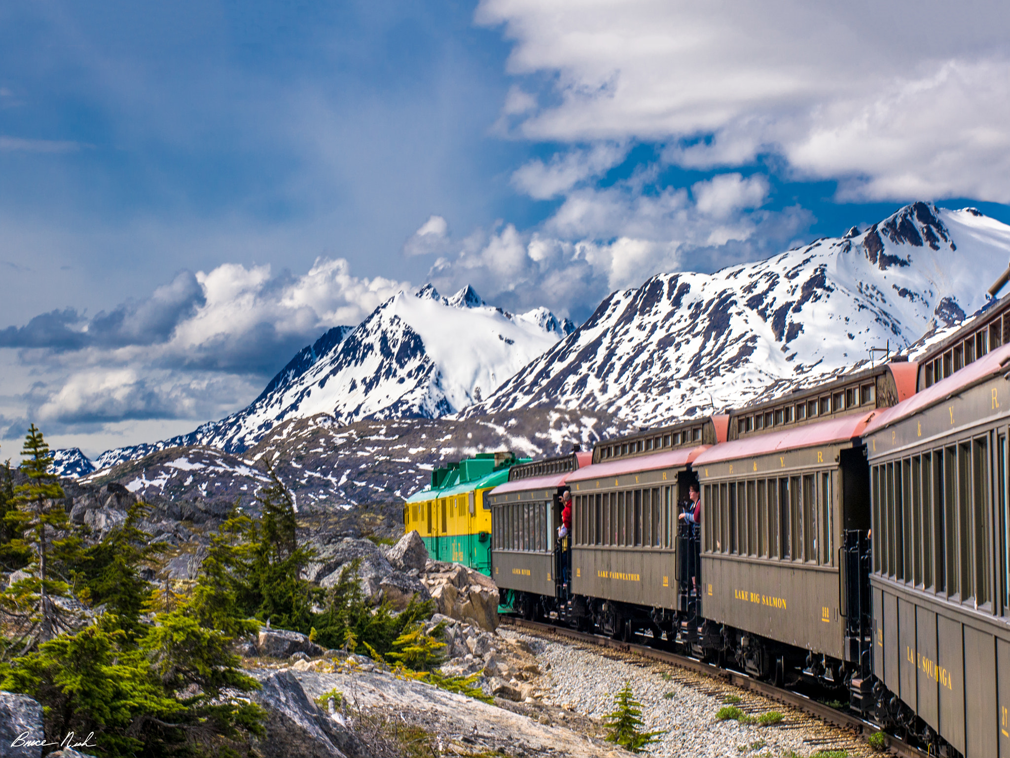 Nikon D810 + ZEISS Otus 55mm F1.4 sample photo. White pass yukon photography