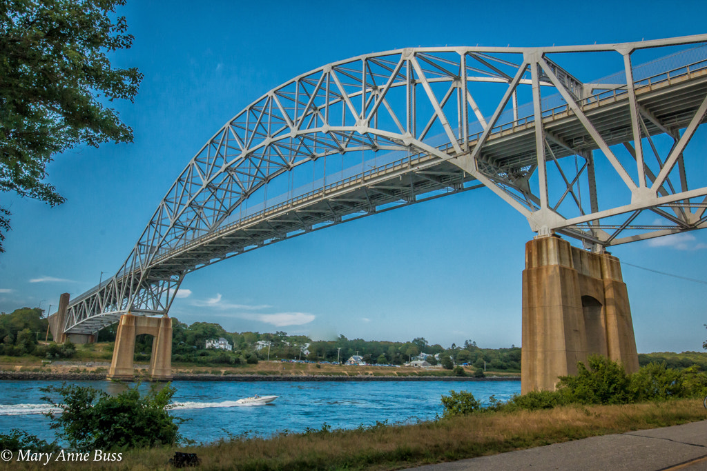 Canon EOS 70D + Canon EF 16-35mm F4L IS USM sample photo. Sagamore bridge photography