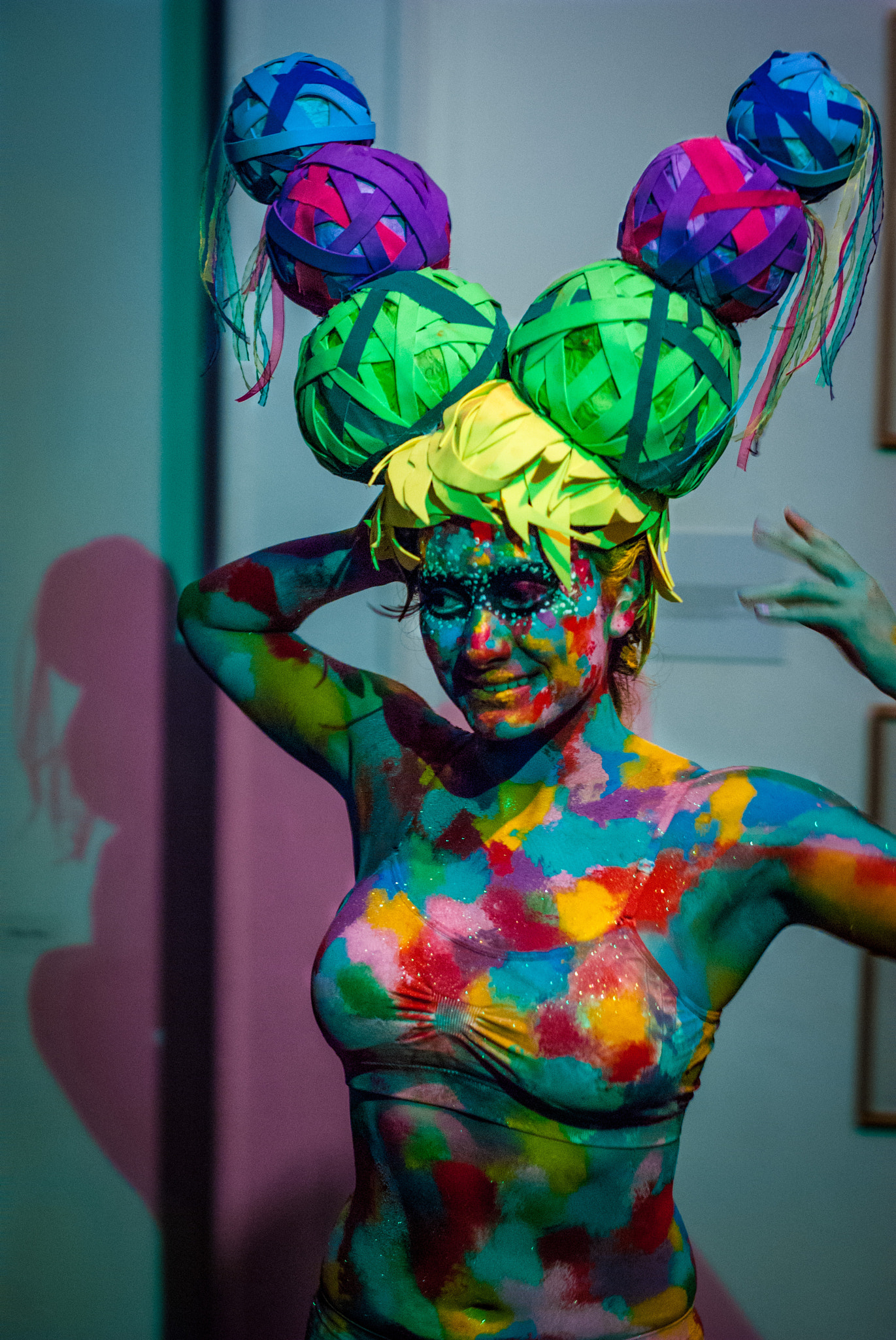 Nikon D3000 + Nikon AF Nikkor 50mm F1.8D sample photo. Rainbow joker photography