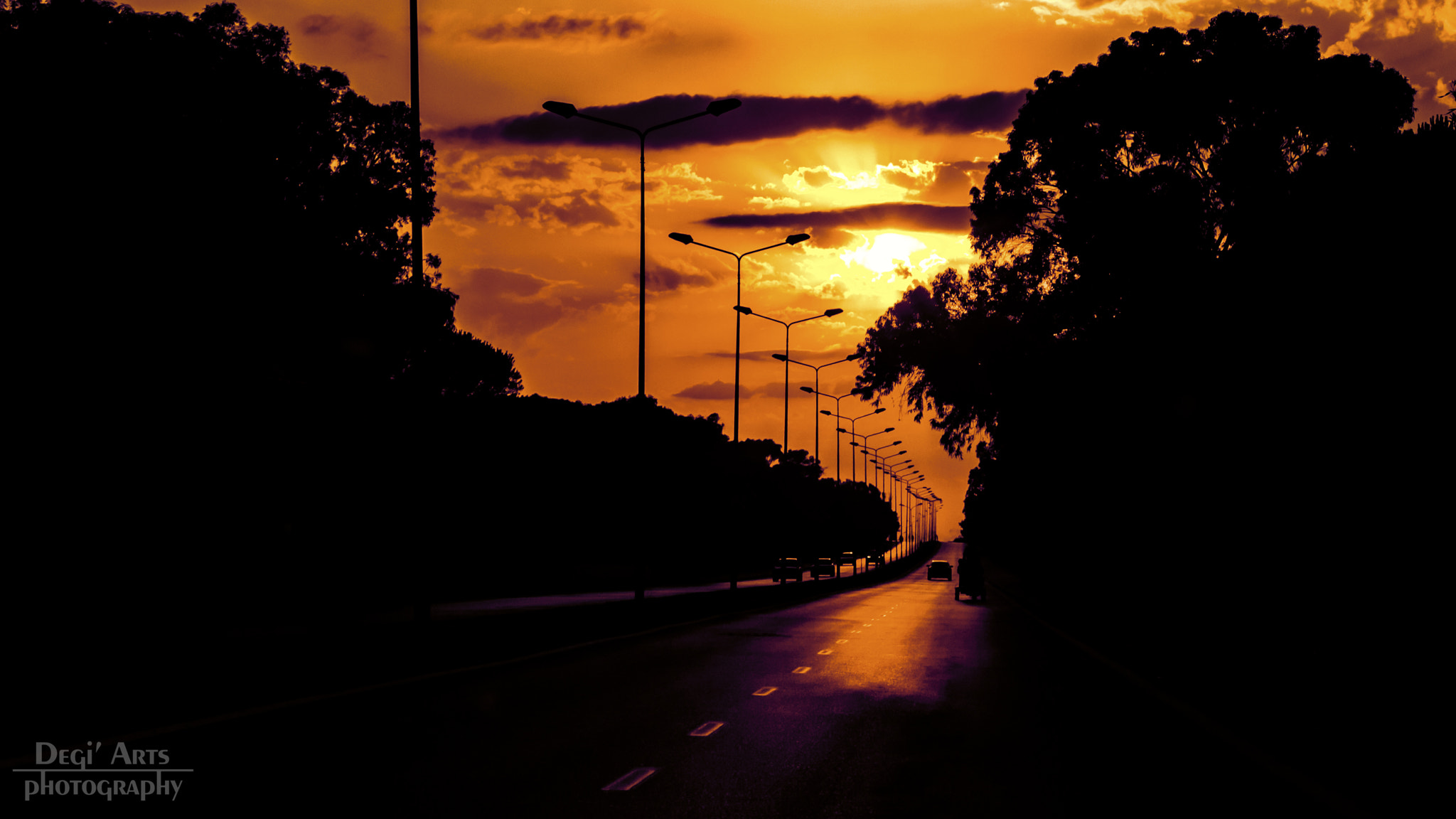 Panasonic Lumix DMC-GF3 sample photo. Sunset photography