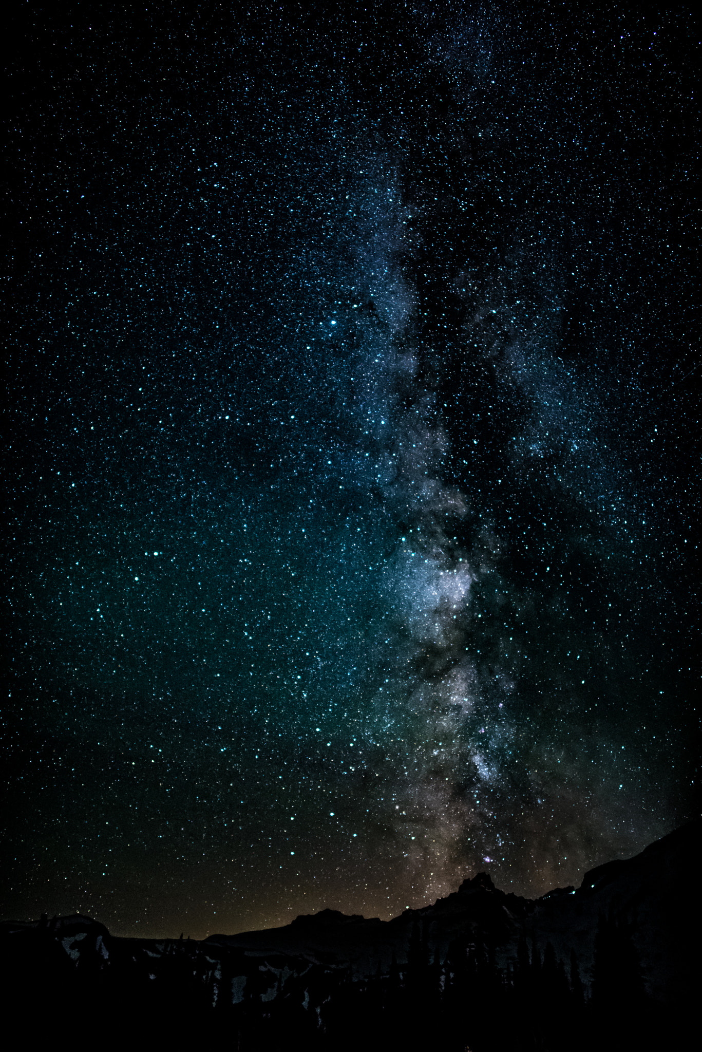 Nikon D750 + Samyang 12mm F2.8 ED AS NCS Fisheye sample photo. Milkyway over rainier photography