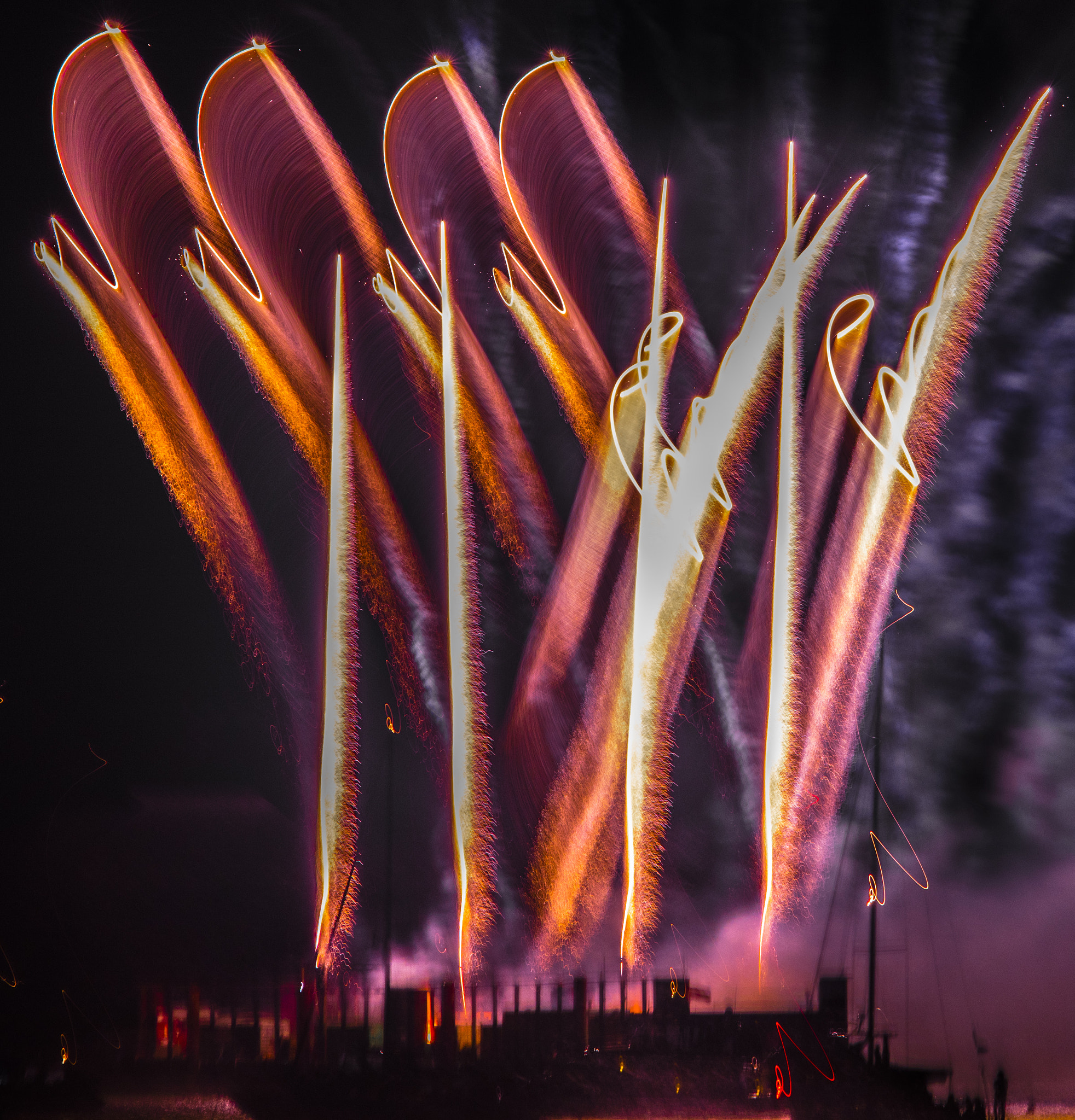 Sigma 150-500mm F5-6.3 DG OS HSM sample photo. Fireworks disney photography