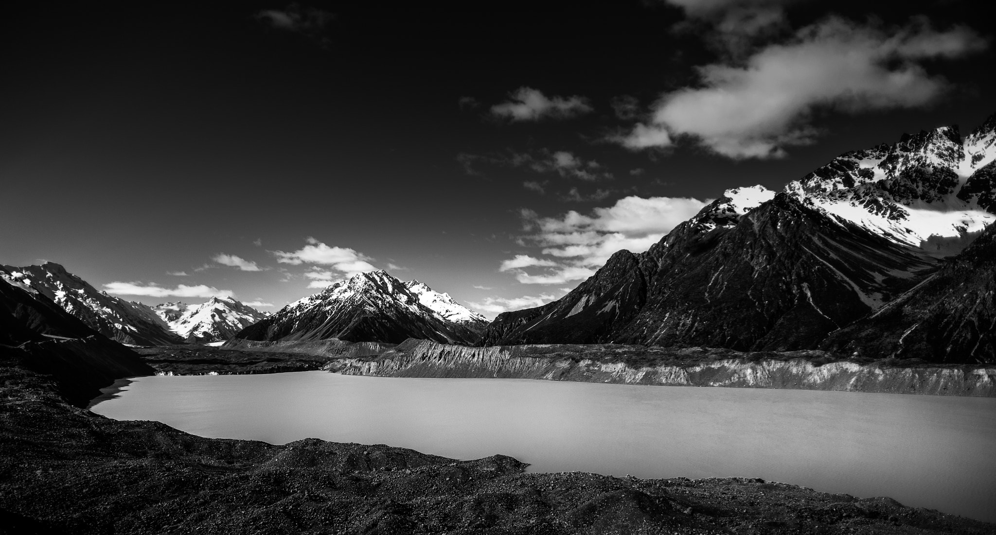 Nikon D600 + Nikon AF Nikkor 20mm F2.8D sample photo. Glacier lake photography
