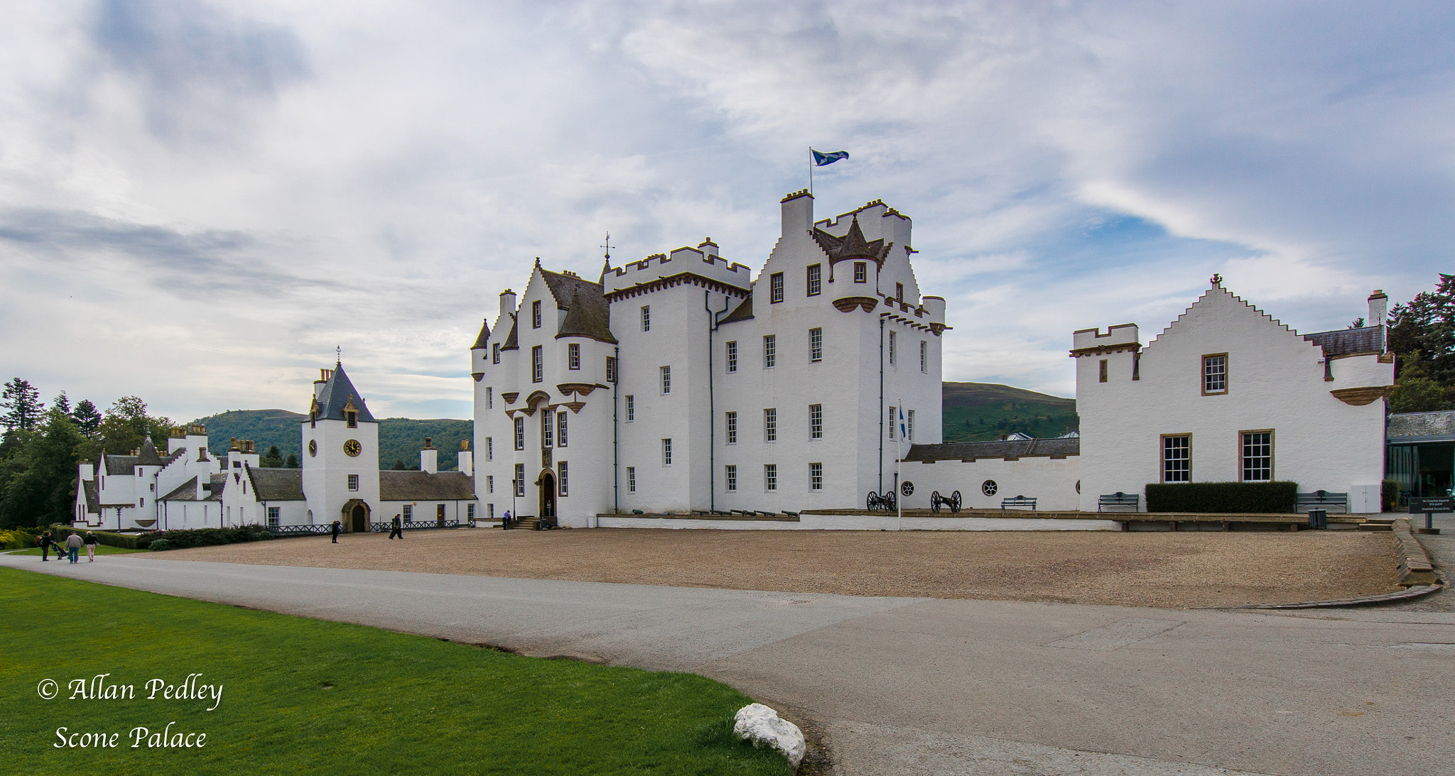 Sony ILCA-77M2 + Sigma 10-20mm F3.5 EX DC HSM sample photo. Blair athol castle photography