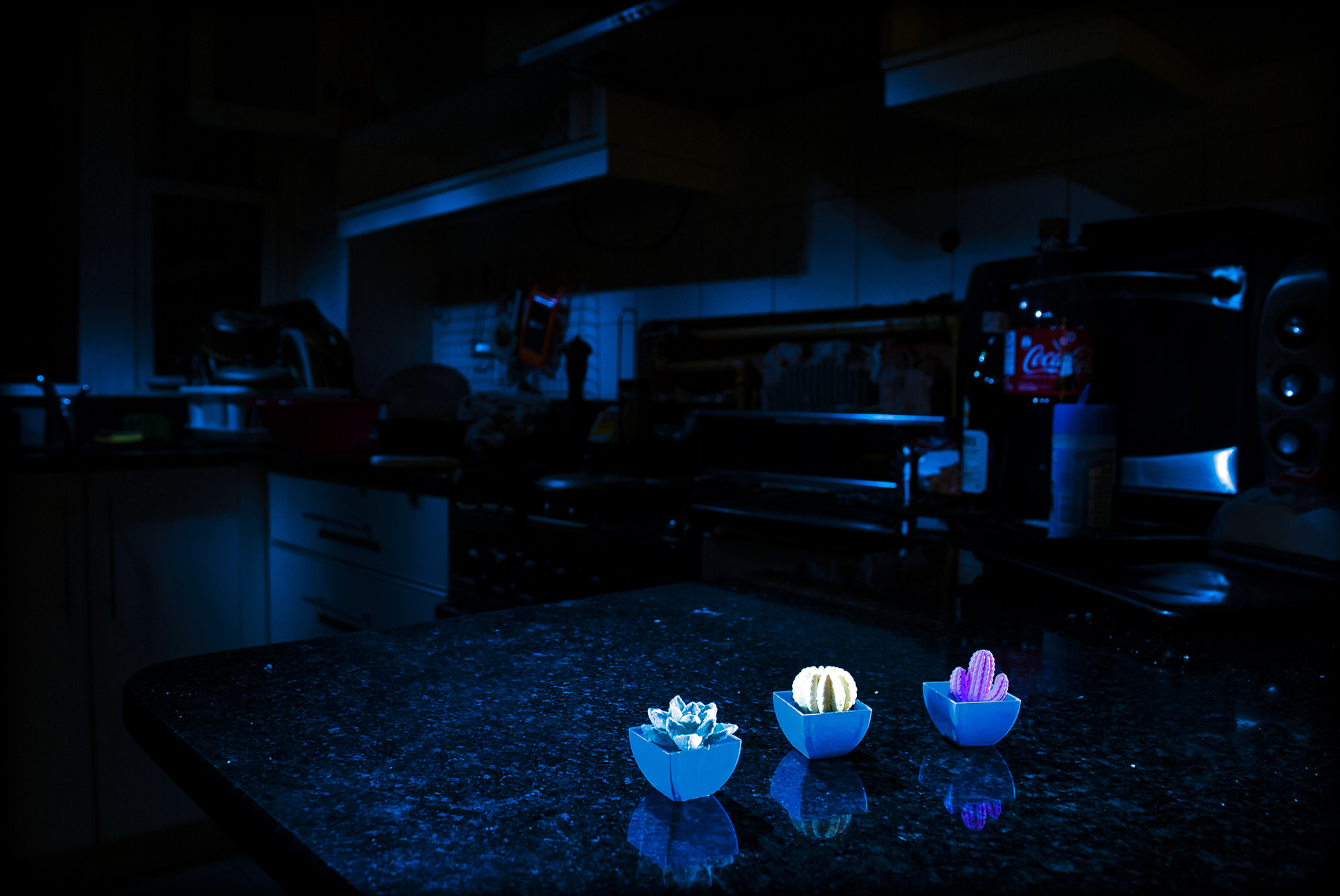 Nikon D80 sample photo. Space blue photography