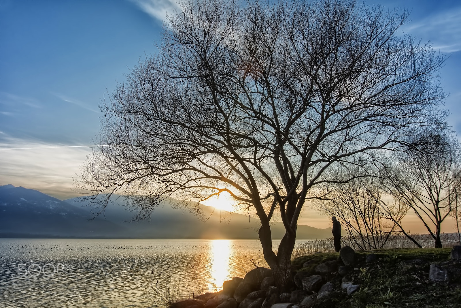 Nikon AF Nikkor 24-85mm F2.8-4D IF sample photo. Sapanca gölü'nde gün batımı (sunset) photography