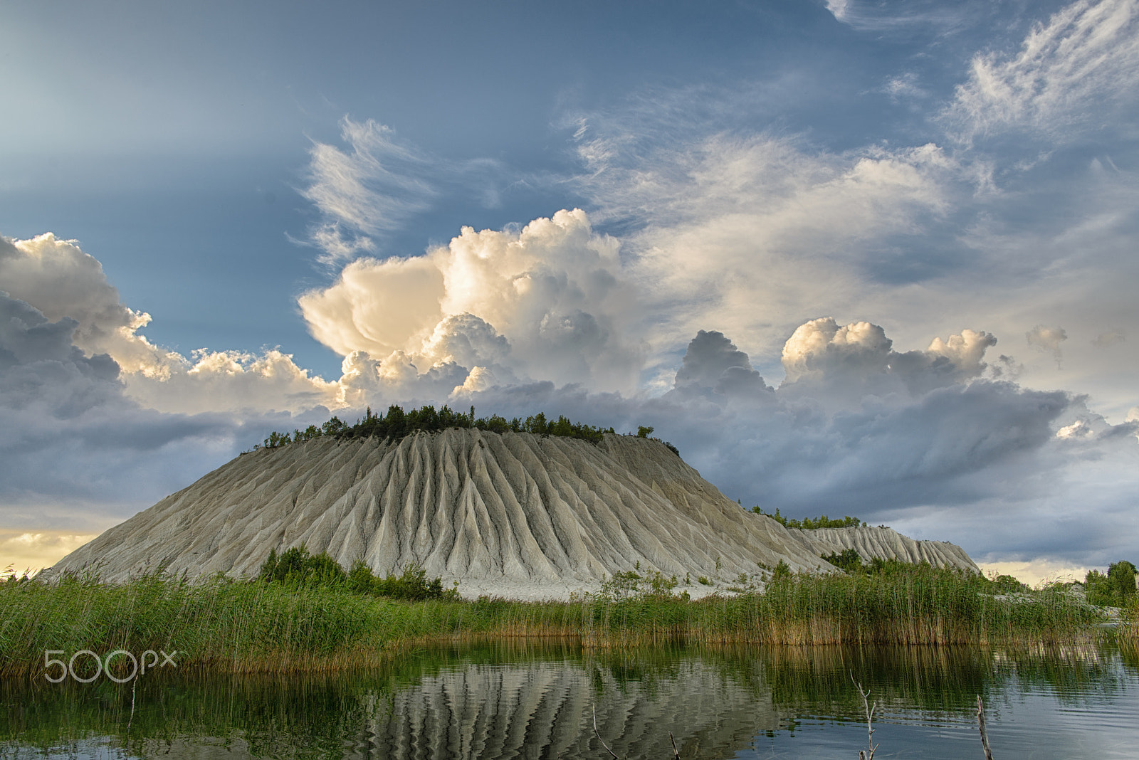 Nikon D600 sample photo. Hill in the clouds photography