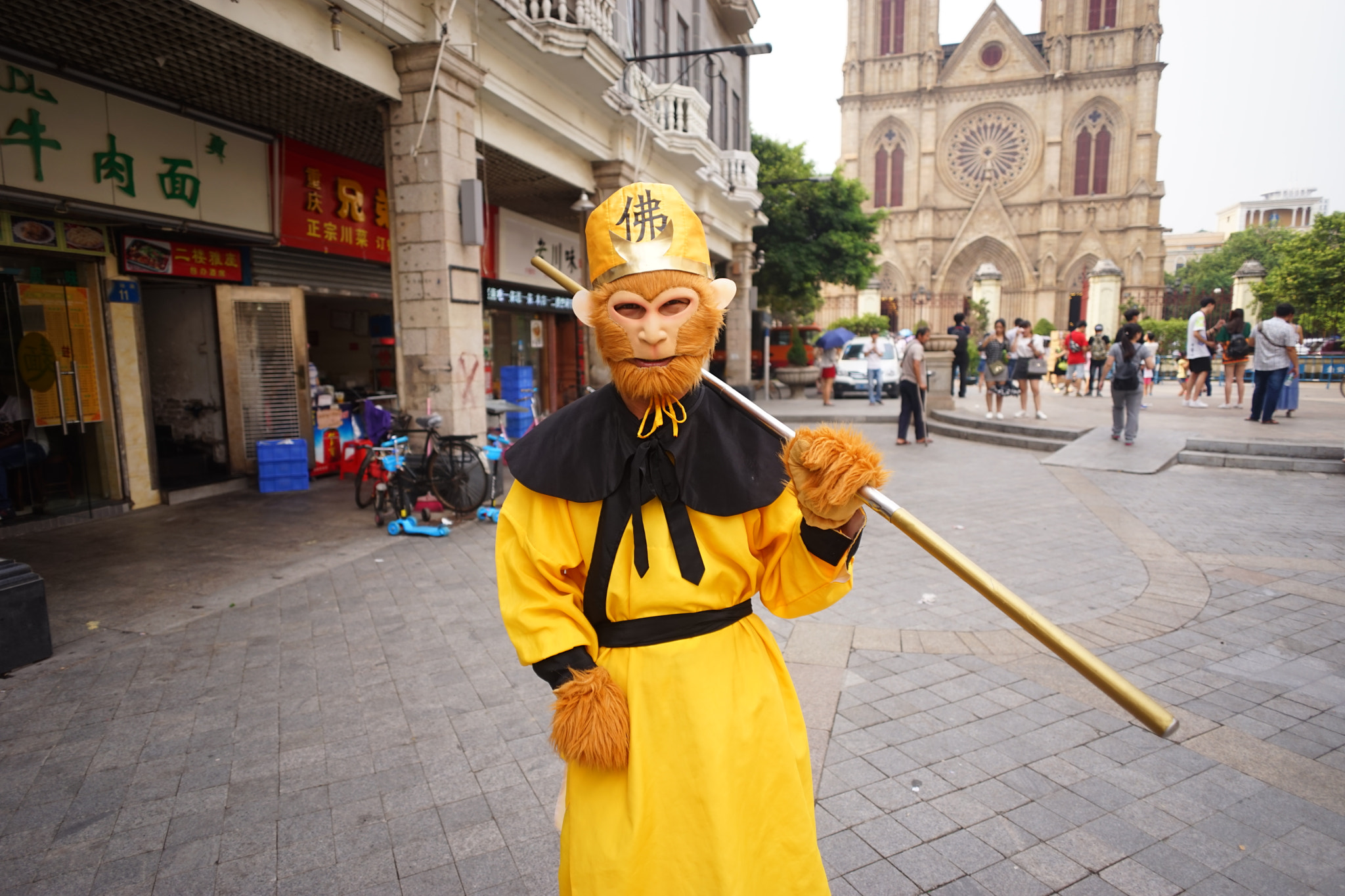 Sony a7 + Sony 20mm F2.8 sample photo. 中国，广州，石室圣心大教堂。 photography