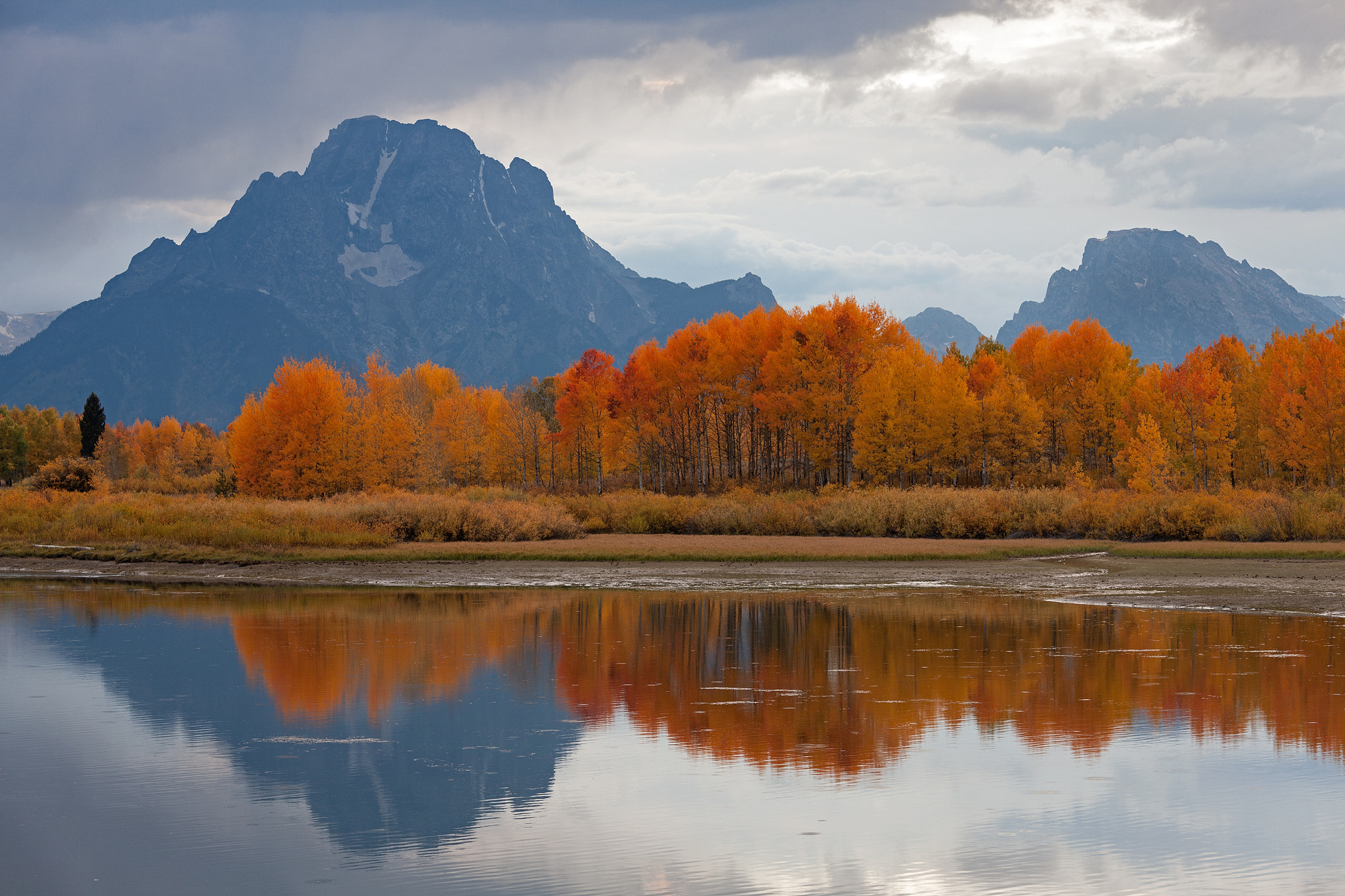 Canon EOS-1Ds Mark III sample photo. Oxbow bend, grand teton photography
