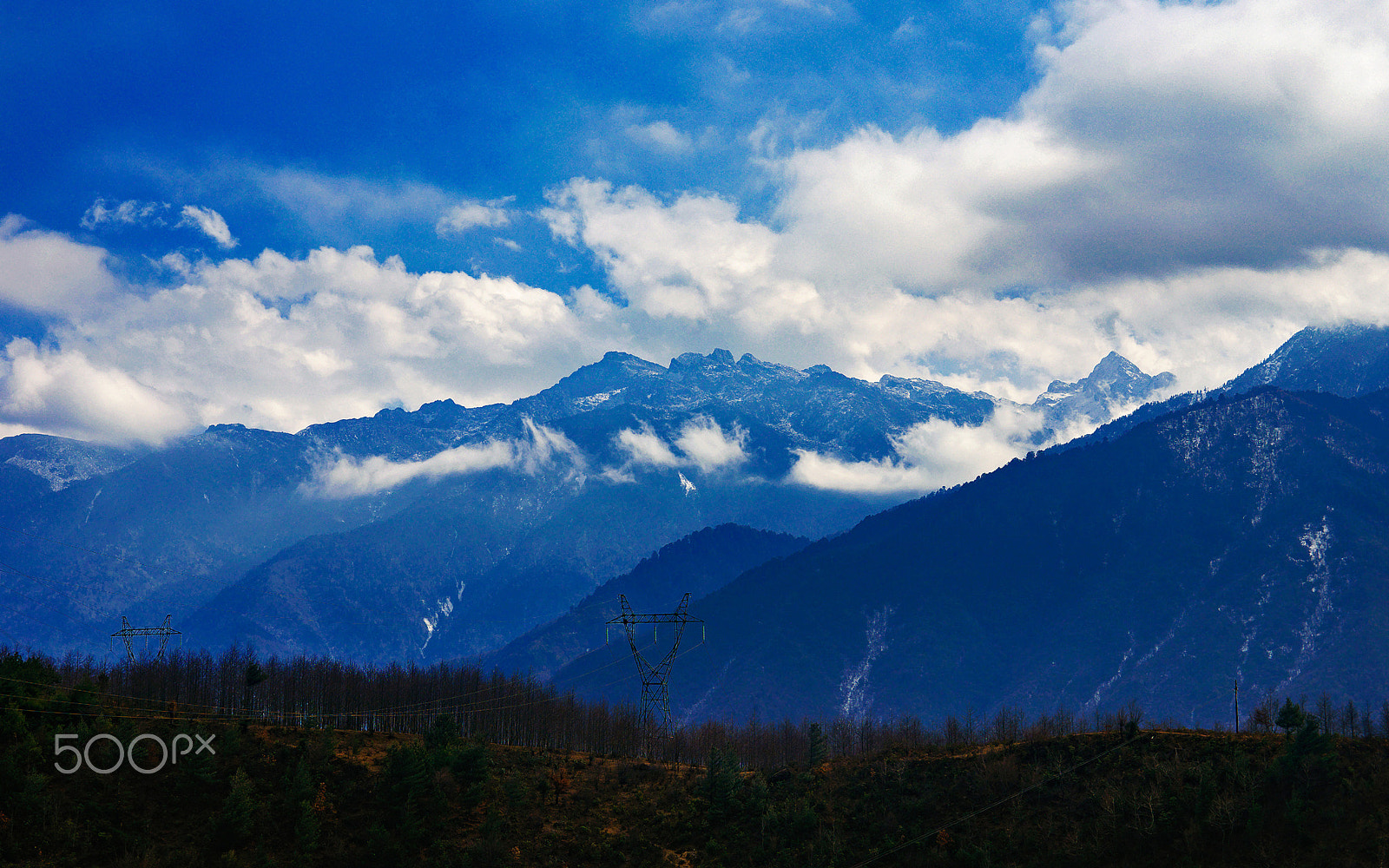 Sigma 17-50mm F2.8 EX DC HSM sample photo. Blue mountain photography