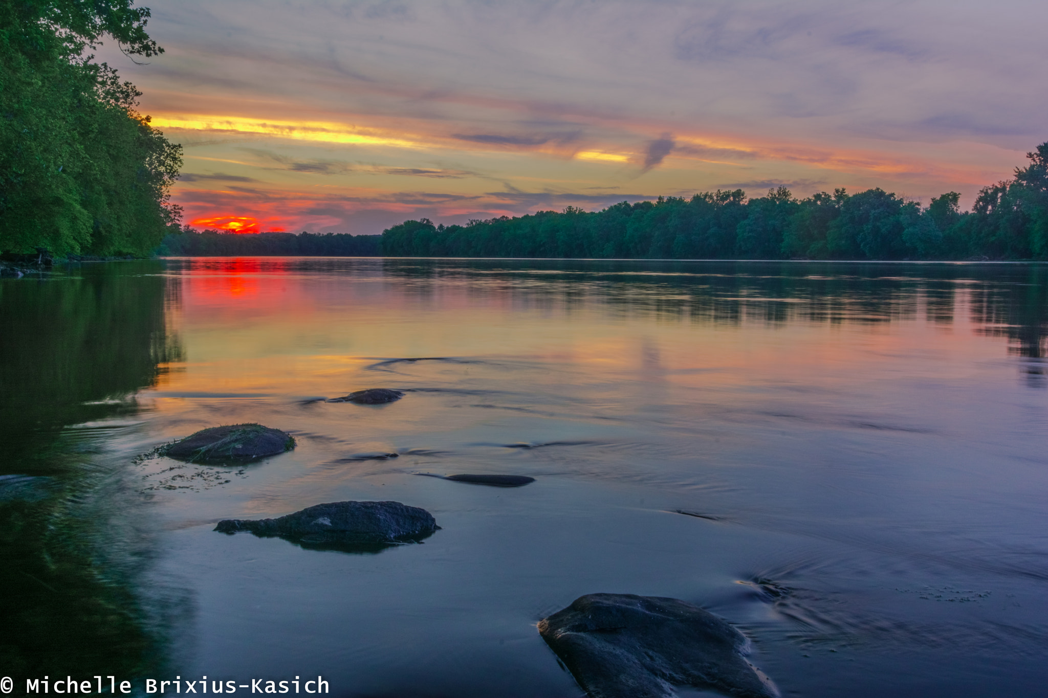 Nikon D7100 + Sigma 24-105mm F4 DG OS HSM Art sample photo. Yardley sunset photography