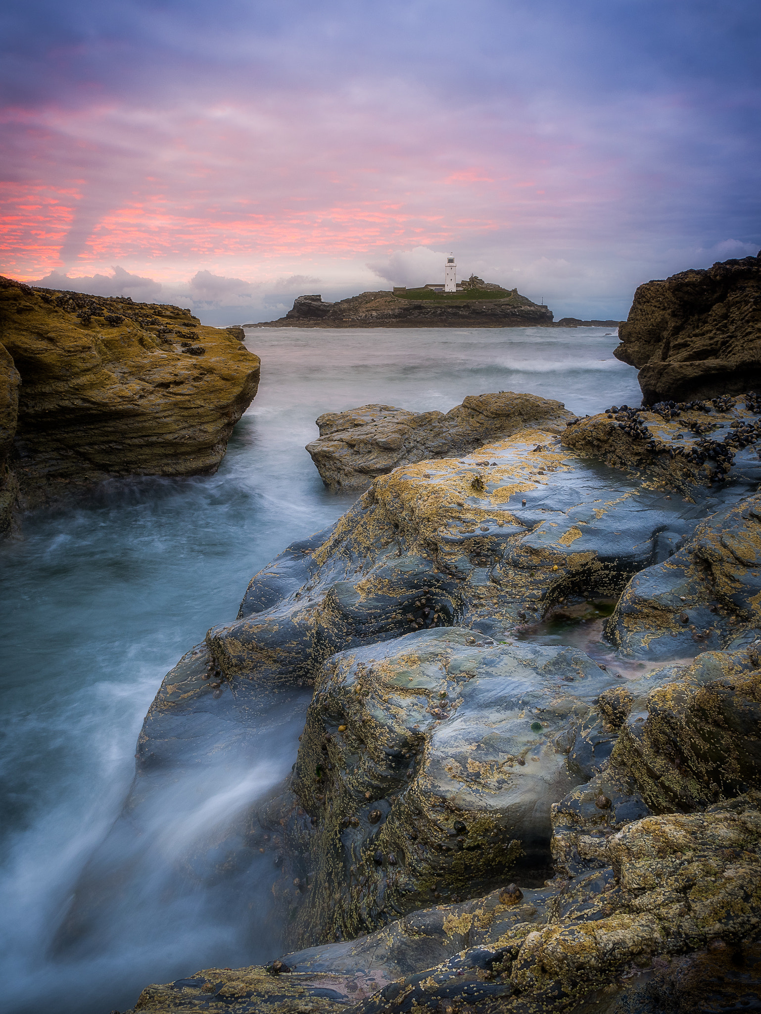 Panasonic Lumix DMC-GX7 sample photo. Goodnight godrevy photography
