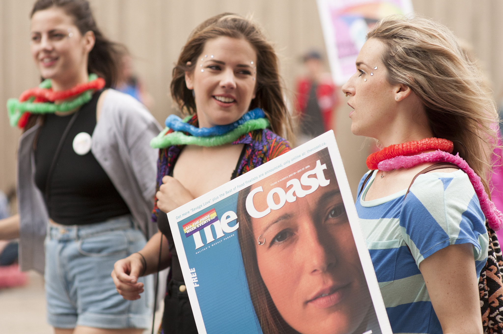 Nikon D300S + Sigma 85mm F1.4 EX DG HSM sample photo. 2016 halifax pride parade photography