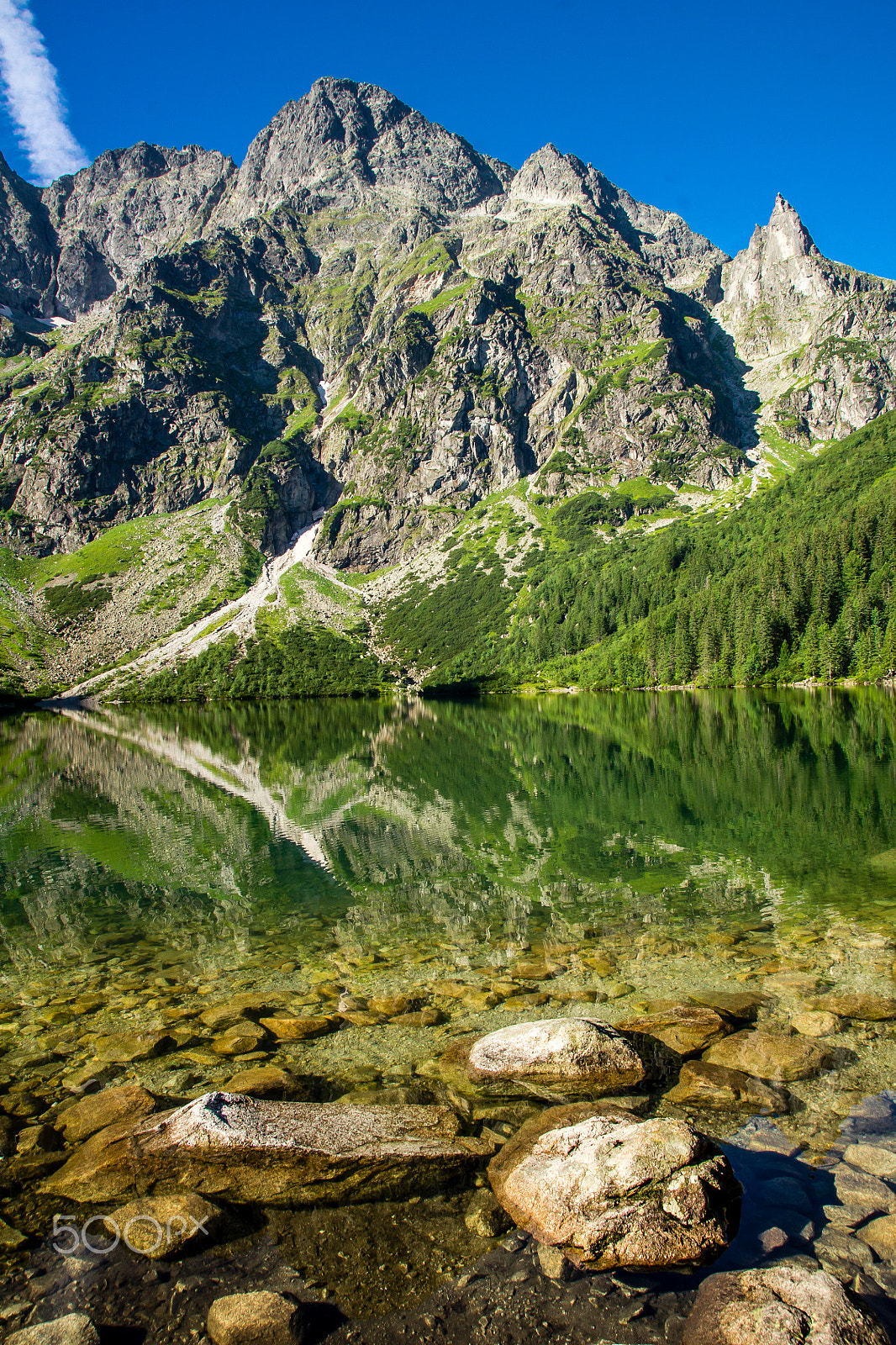 Sony Alpha DSLR-A500 + Tamron AF 28-105mm F4-5.6 [IF] sample photo. Morskie oko photography