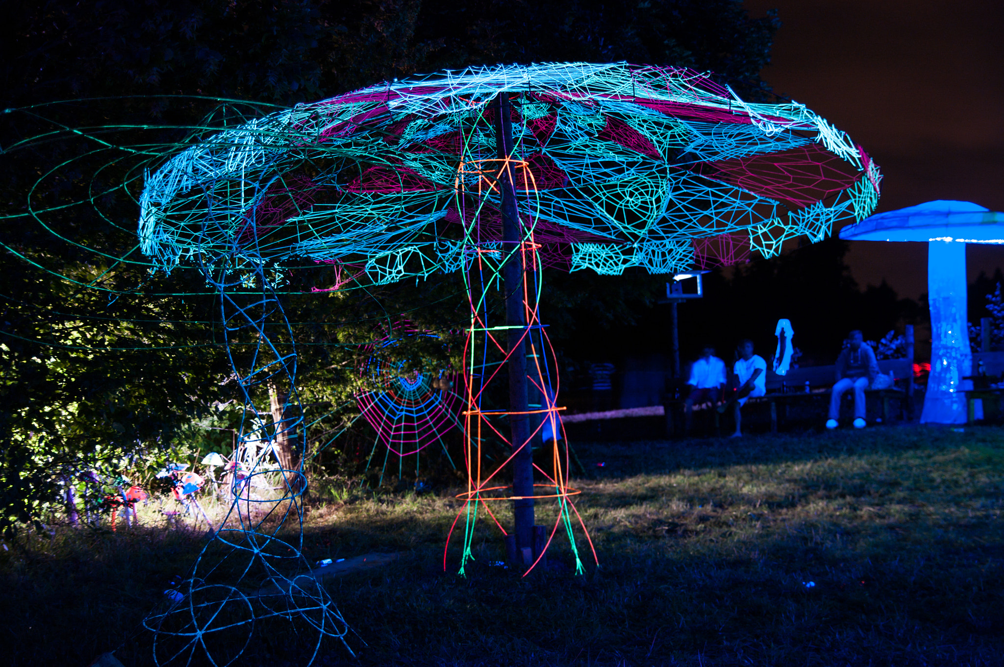 Pentax K20D sample photo. Magic mushroom photography
