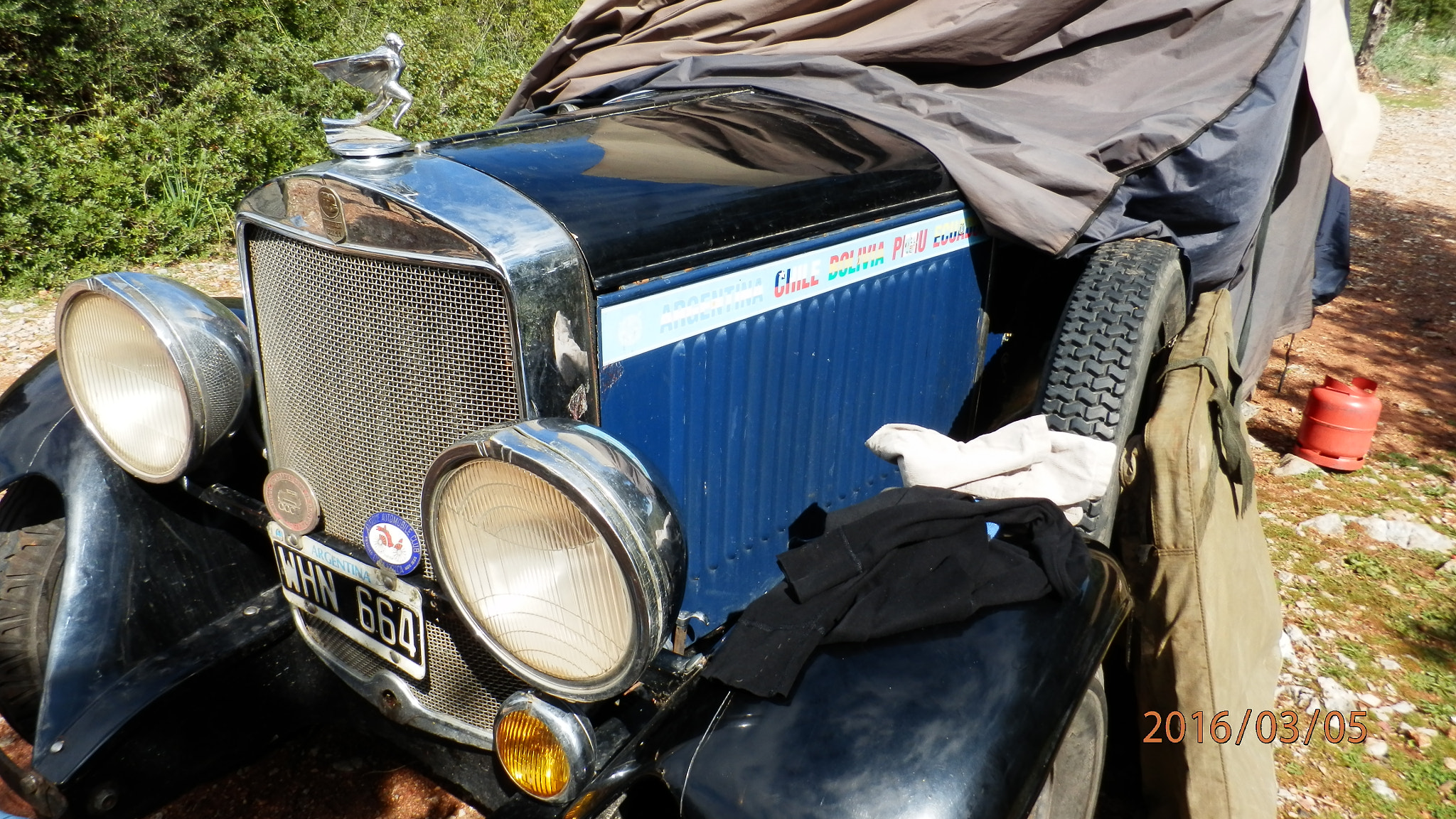 Olympus SH-21 sample photo. Packard.. antique photography
