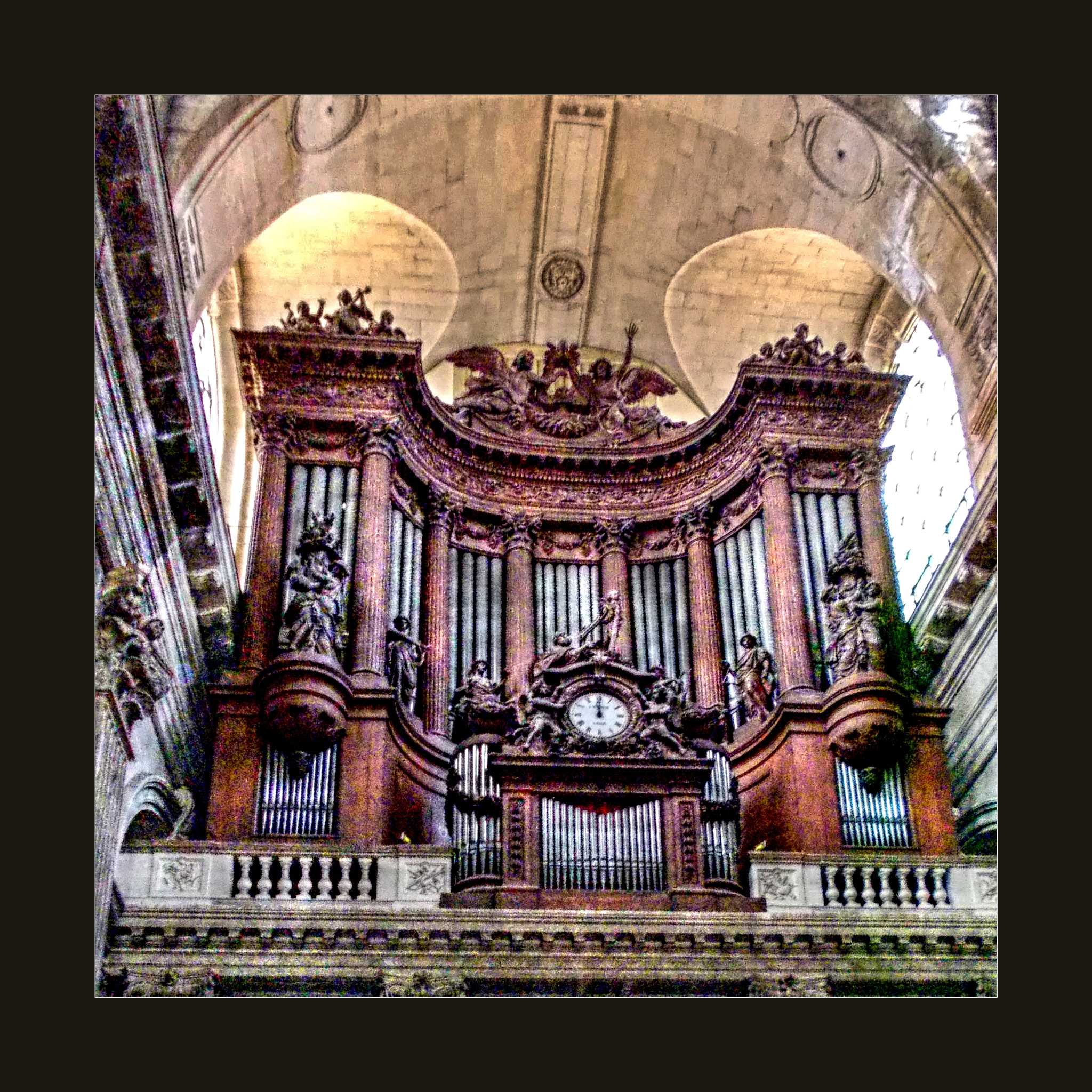 Nikon COOLPIX L23 sample photo. Organ from saint sulpice photography